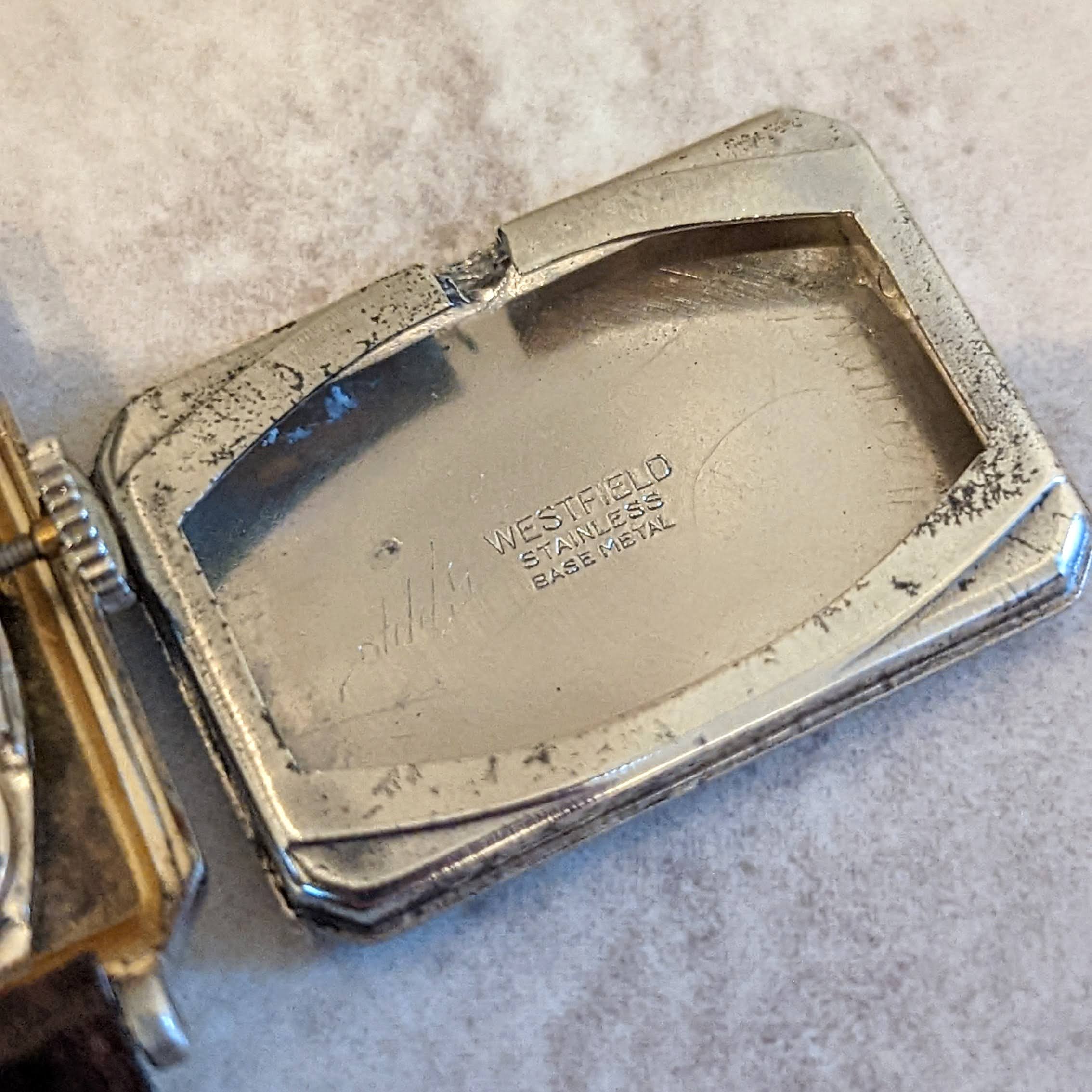 Art Deco WESTFIELD Wristwatch by Bulova Cal. 6AW Vintage Men's Watch - Image 11