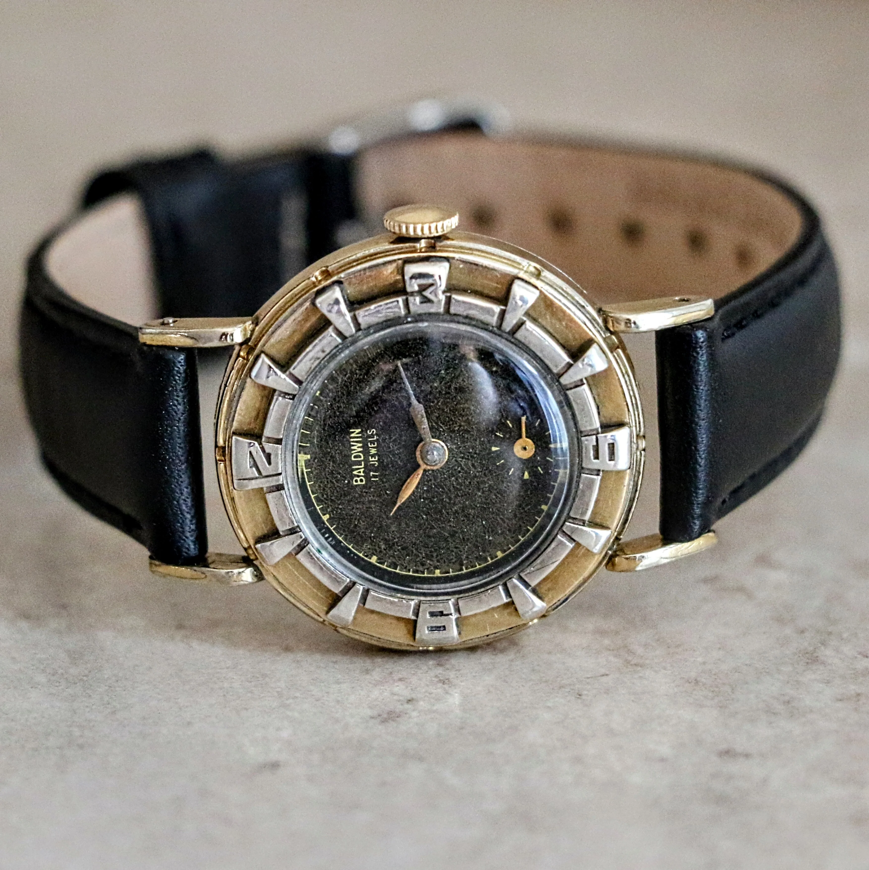 BALDWIN Wristwatch Clinton Movement Caliber ETA 984 17 Jewels Swiss Watch - Image 10