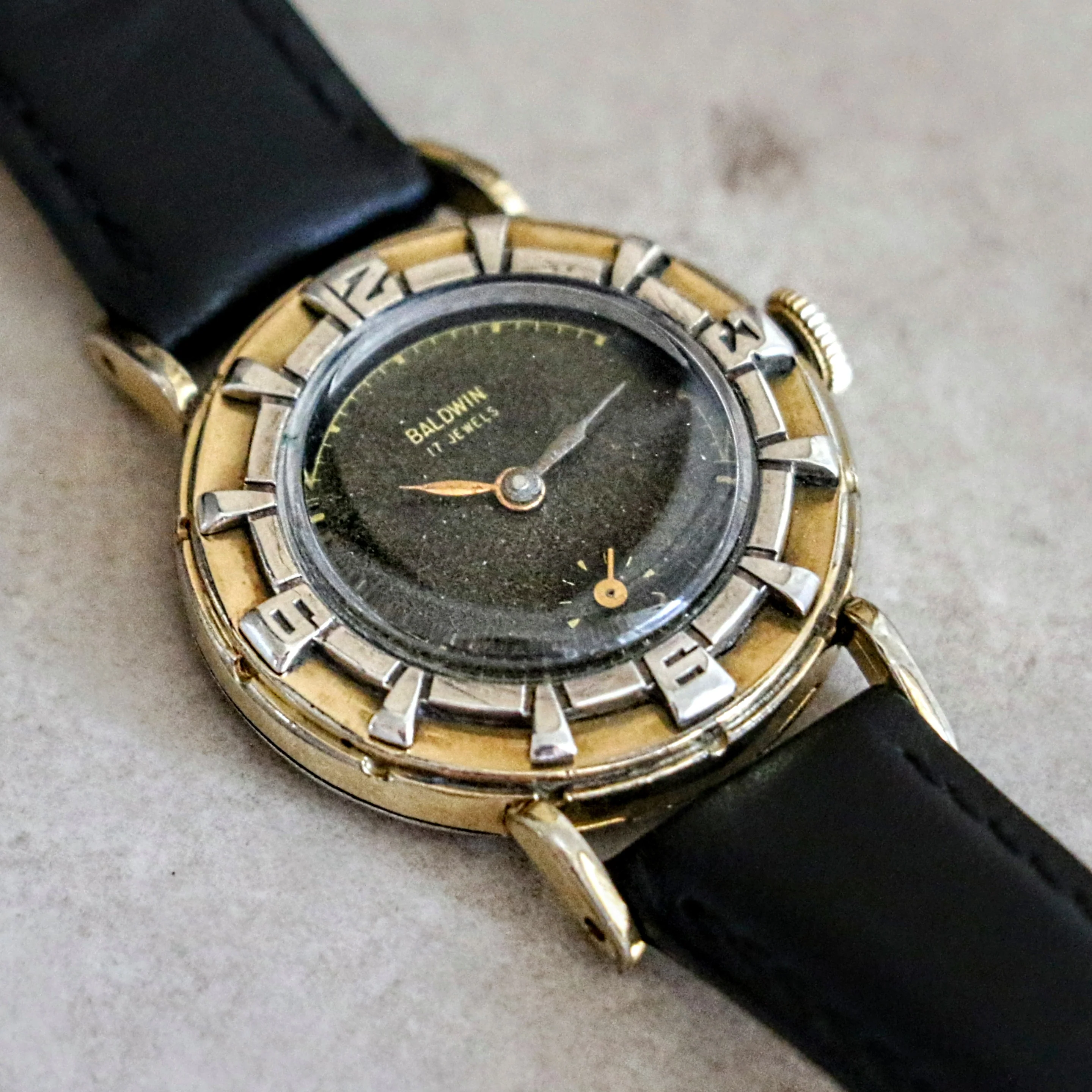 BALDWIN Wristwatch Clinton Movement Caliber ETA 984 17 Jewels Swiss Watch - Image 11
