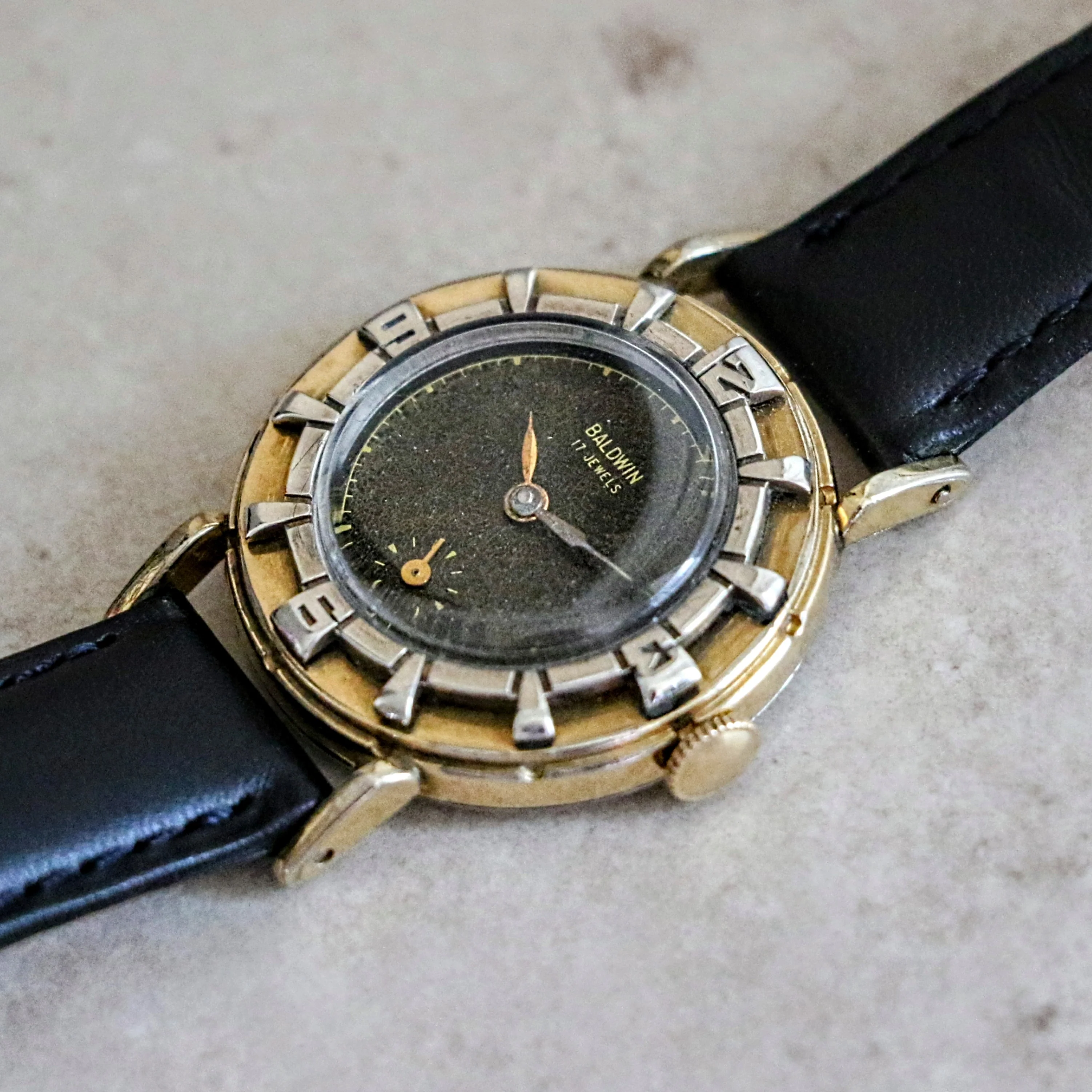 BALDWIN Wristwatch Clinton Movement Caliber ETA 984 17 Jewels Swiss Watch - Image 12