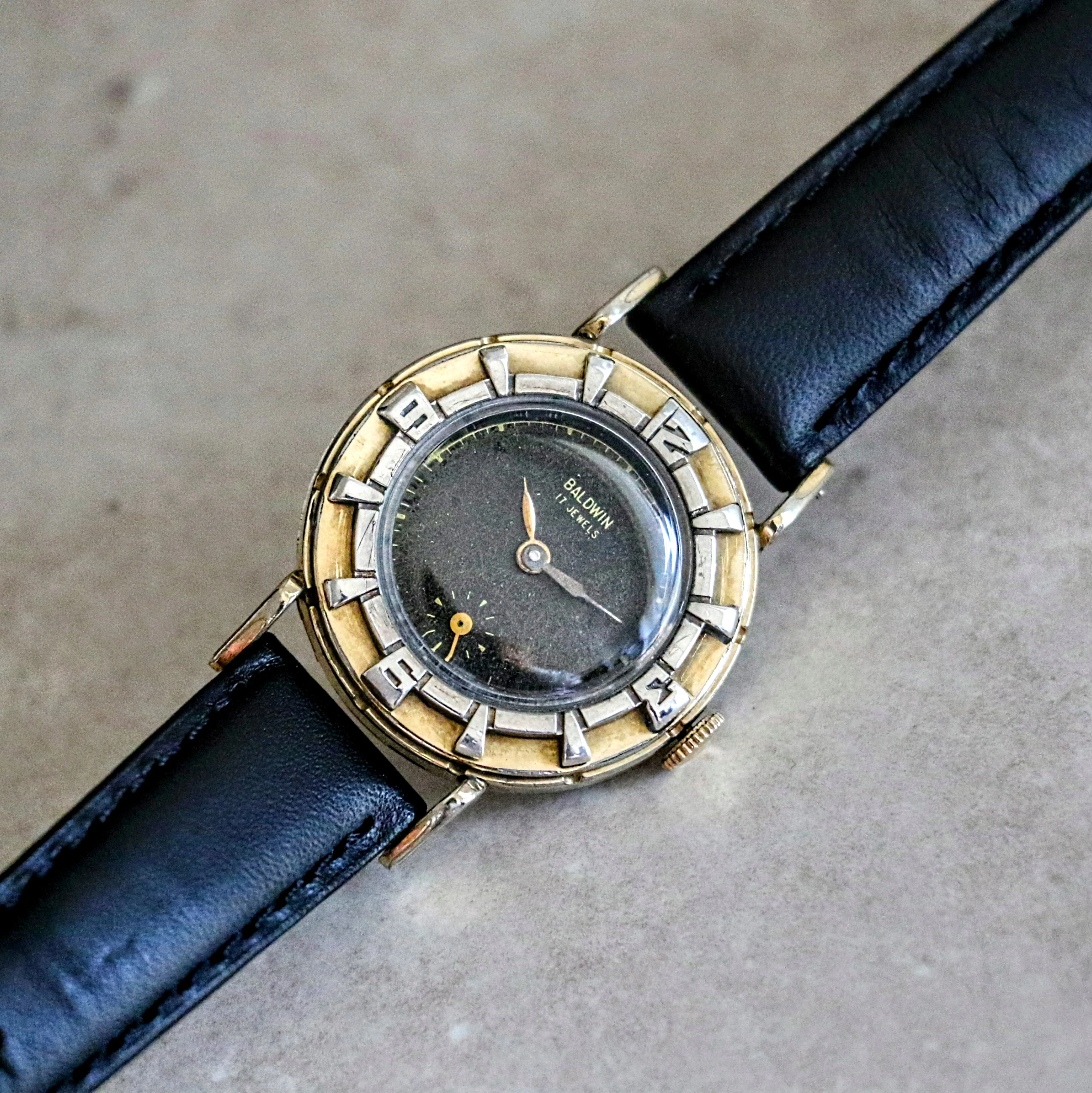BALDWIN Wristwatch Clinton Movement Caliber ETA 984 17 Jewels Swiss Watch - Image 13