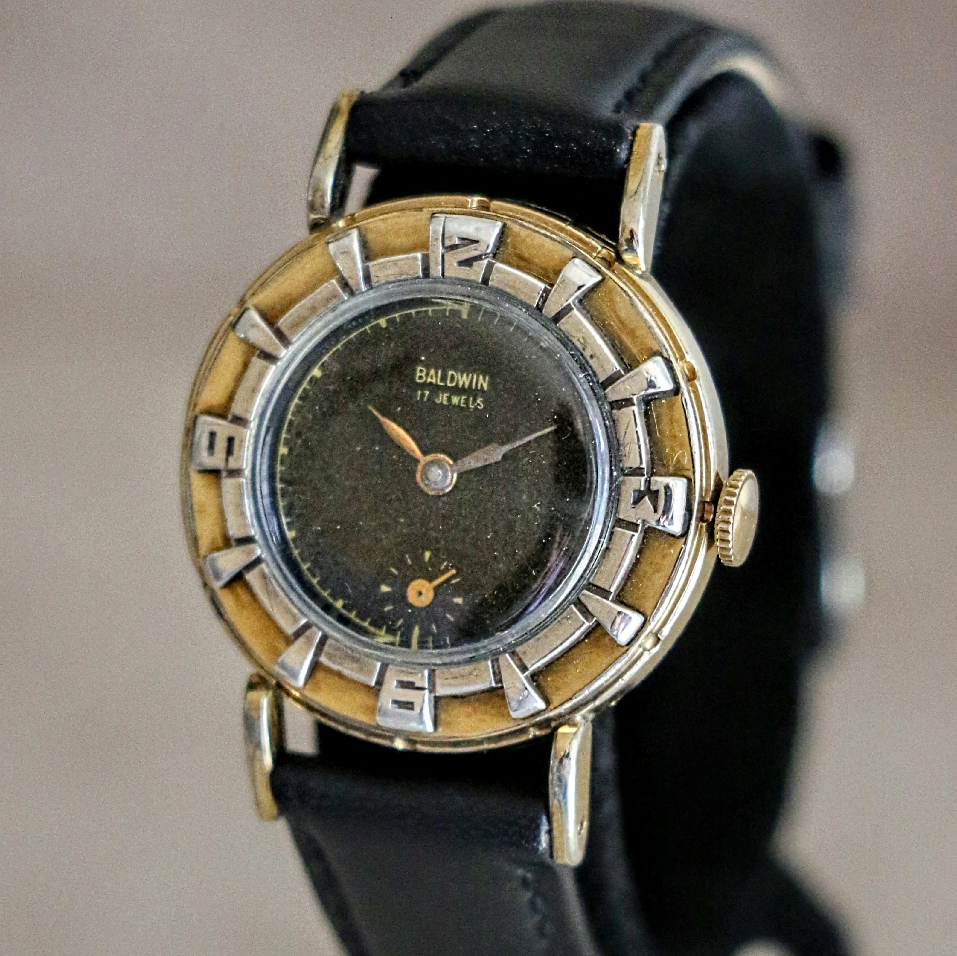 BALDWIN Wristwatch Clinton Movement Caliber ETA 984 17 Jewels Swiss Watch - Image 7