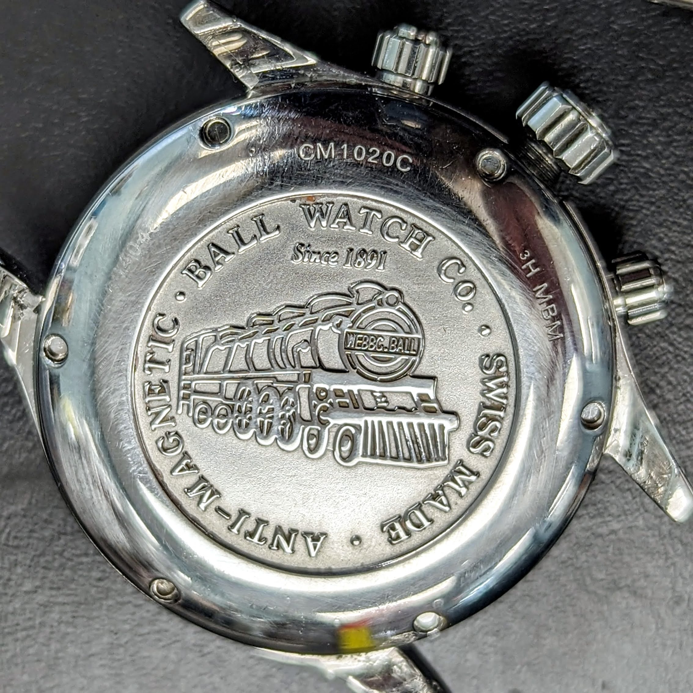 BALL Engineer Master II Telemeter Chronograph Automatic Watch Ref. CM1020C Original Ball S.S. Bracelet - Image 13