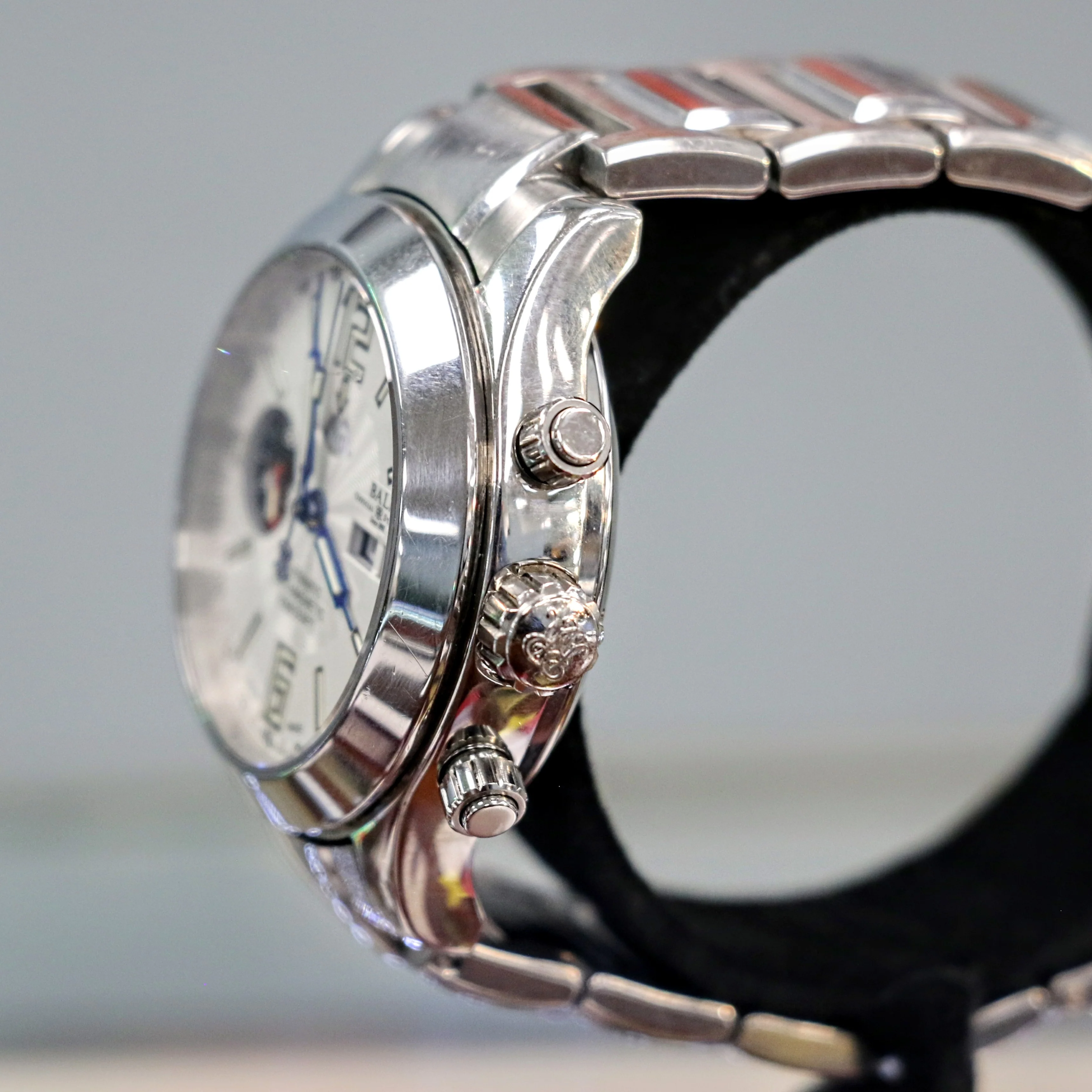 BALL Engineer Master II Telemeter Chronograph Automatic Watch Ref. CM1020C Original Ball S.S. Bracelet - Image 7