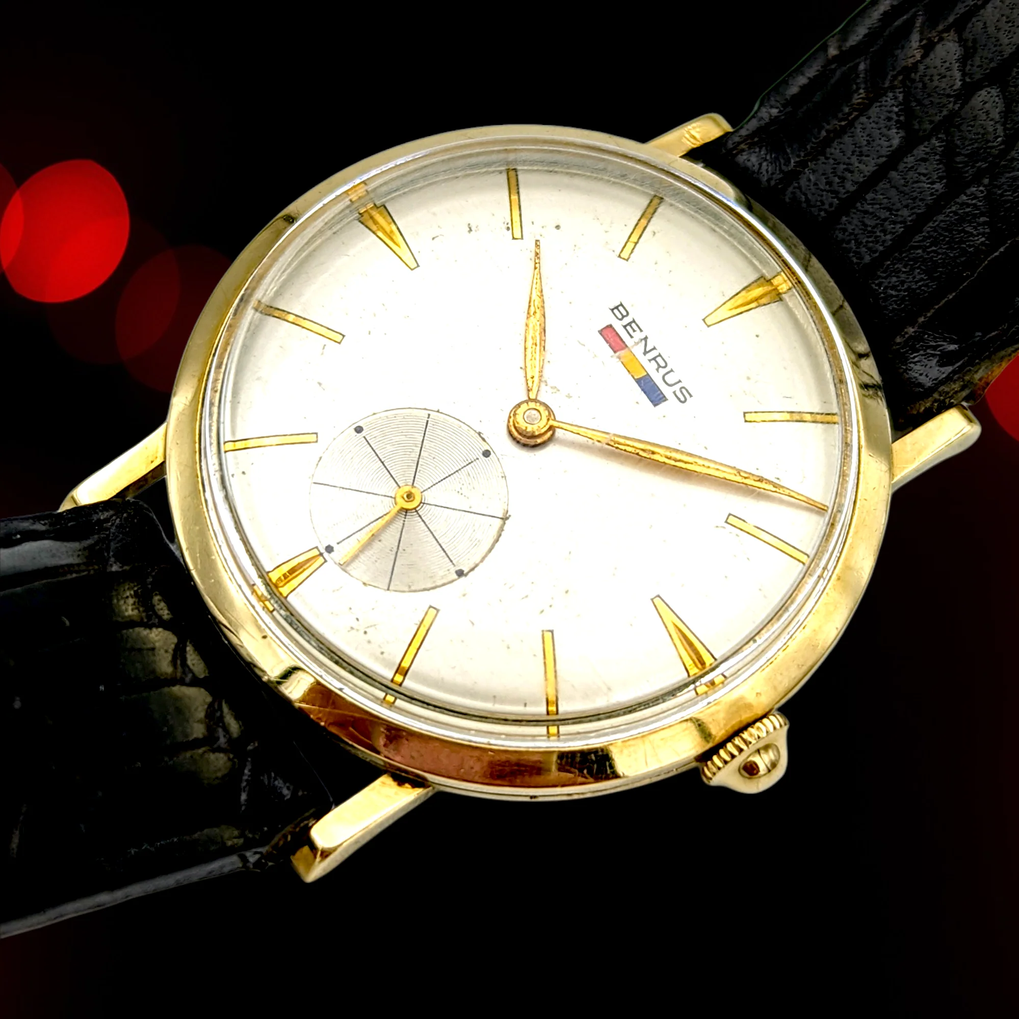BENRUS 17 Jewels Watch Model DN21 Cal. ETA 1280 Swiss - Image 11