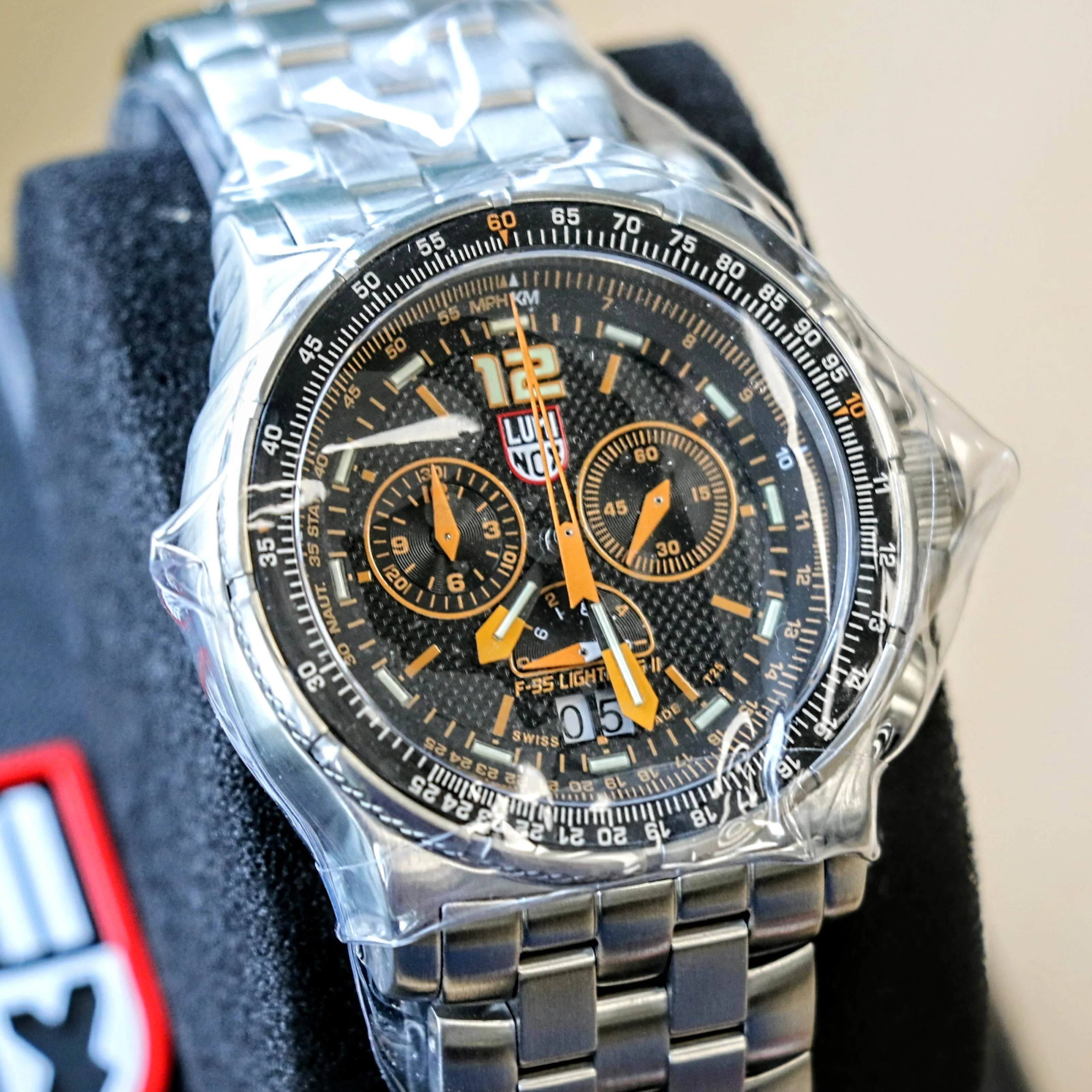 Brand-New LUMINOX F-35 Lightning II Chronograph Watch 9382 Quartz Wristwatch - Image 7