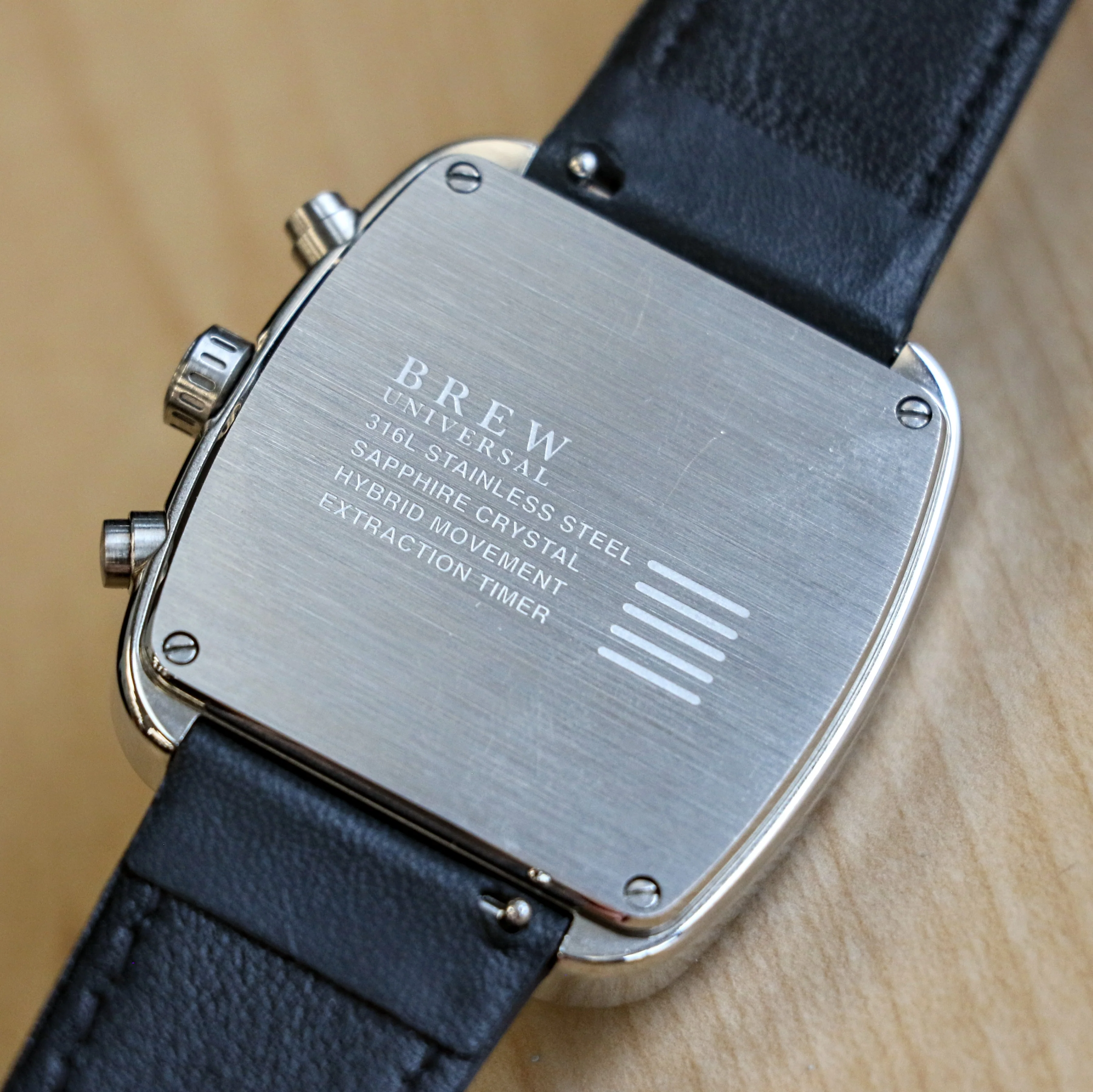 BREW Retrograph - Technicolor Watch Date Indicator - Full Kit + Extra Box w/ Extra Stainless-Steel Bracelet - Image 15
