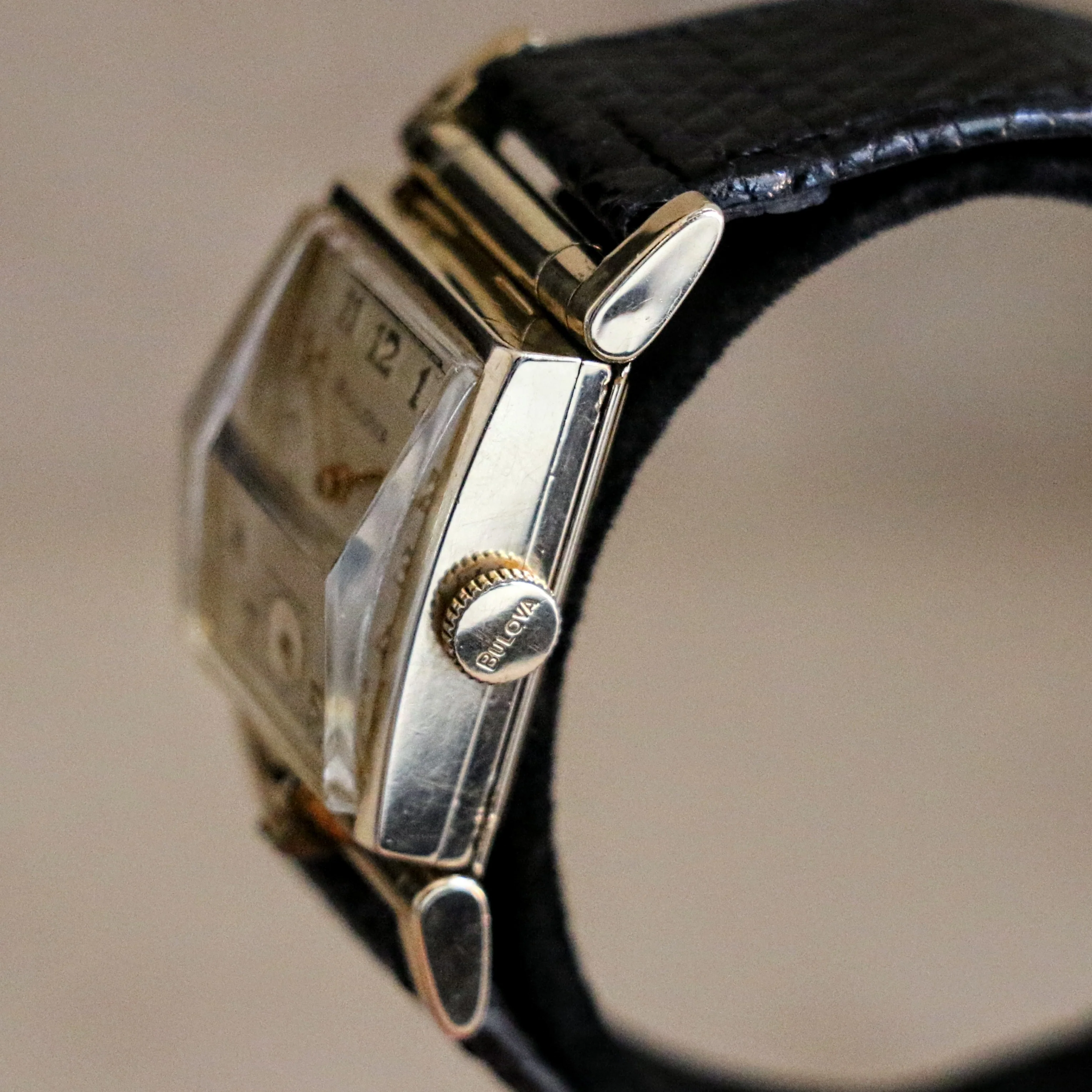 BULOVA 1950 Photo Watch “A” Photo Frame Wristwatch 17 Jewels Cal. 8AC U.S.A. Made - Image 9