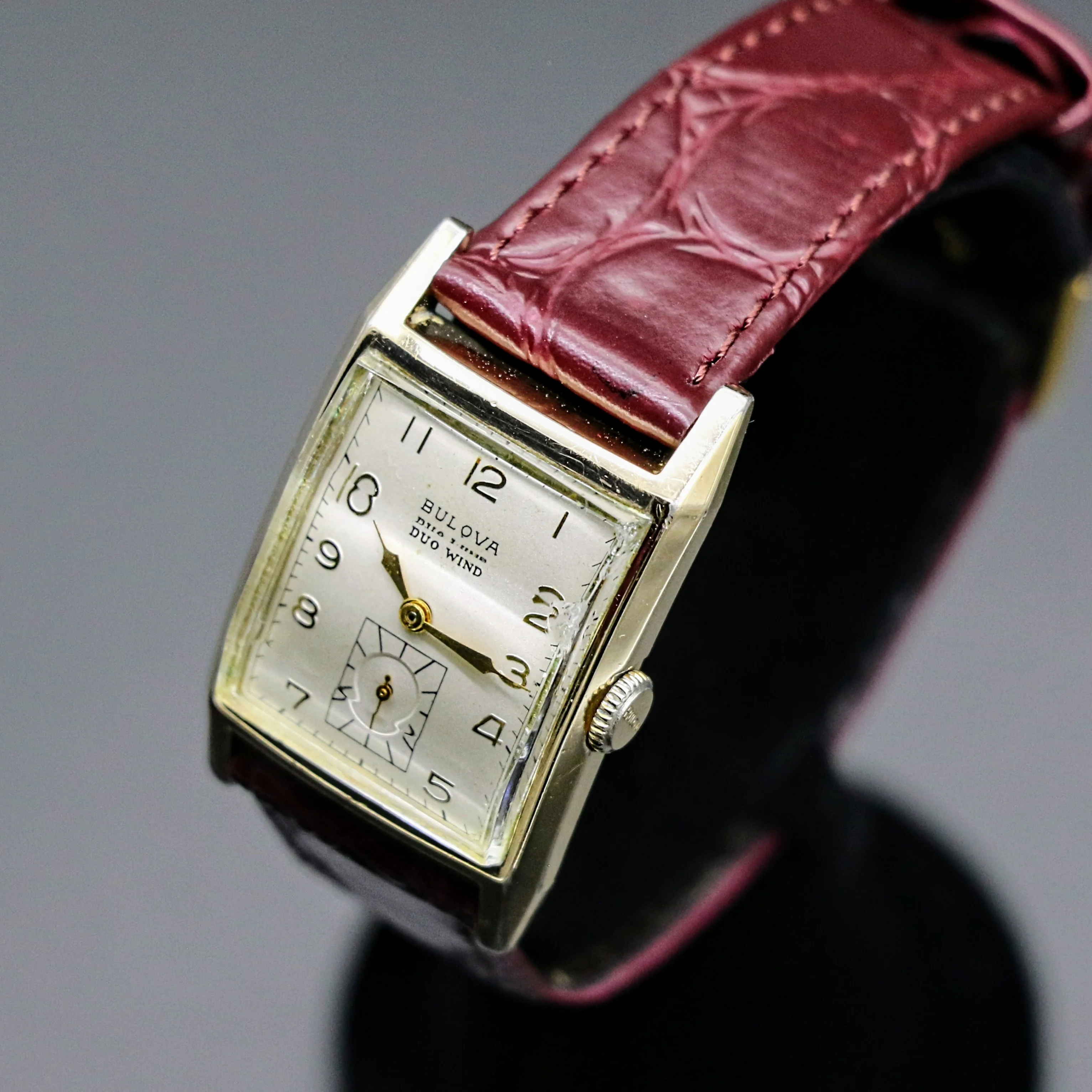 BULOVA 1951 DUO WIND Automatic Wristwatch Cal. 9AB Swiss Made Watch - Image 5