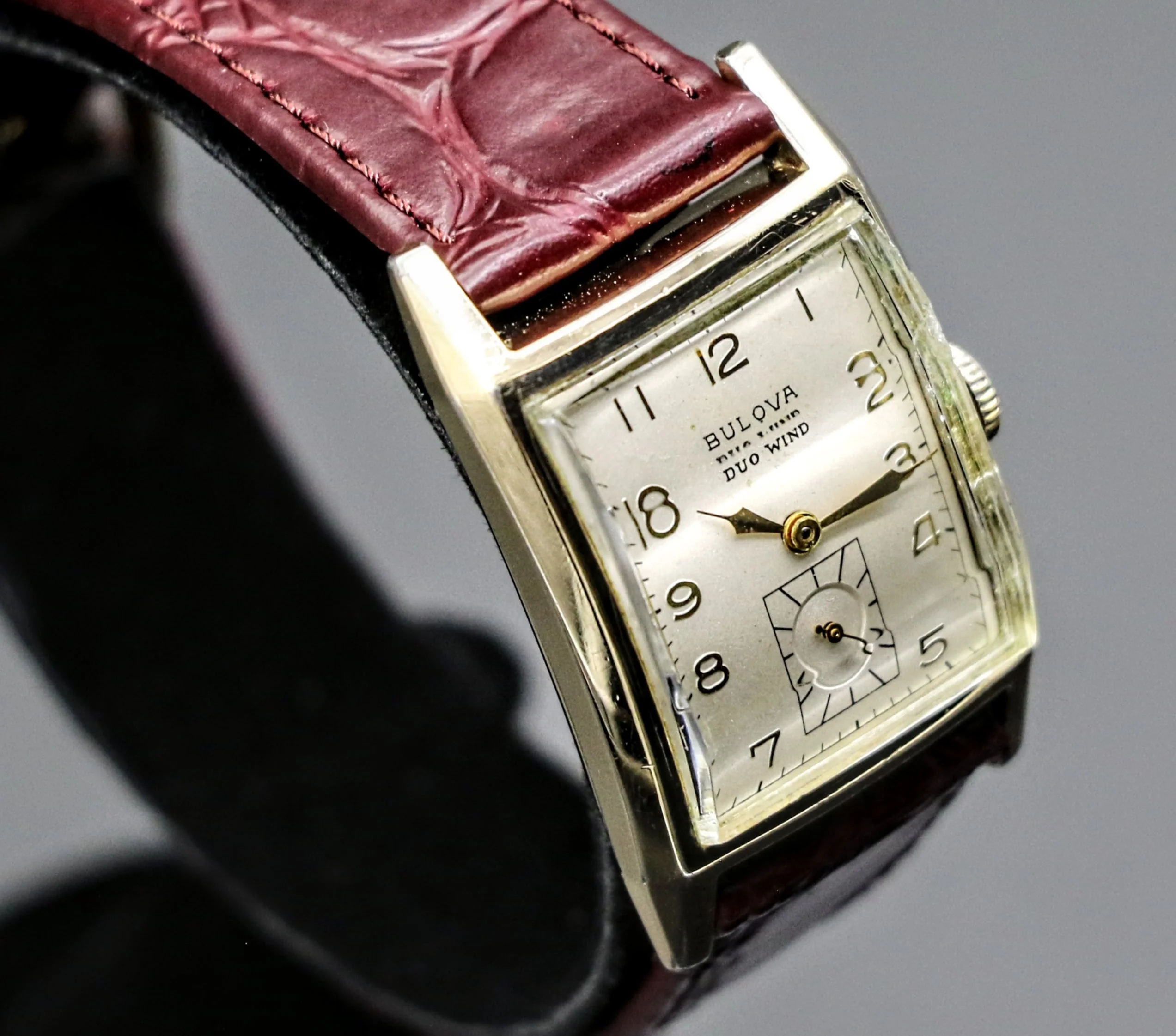 BULOVA 1951 DUO WIND Automatic Wristwatch Cal. 9AB Swiss Made Watch - Image 7