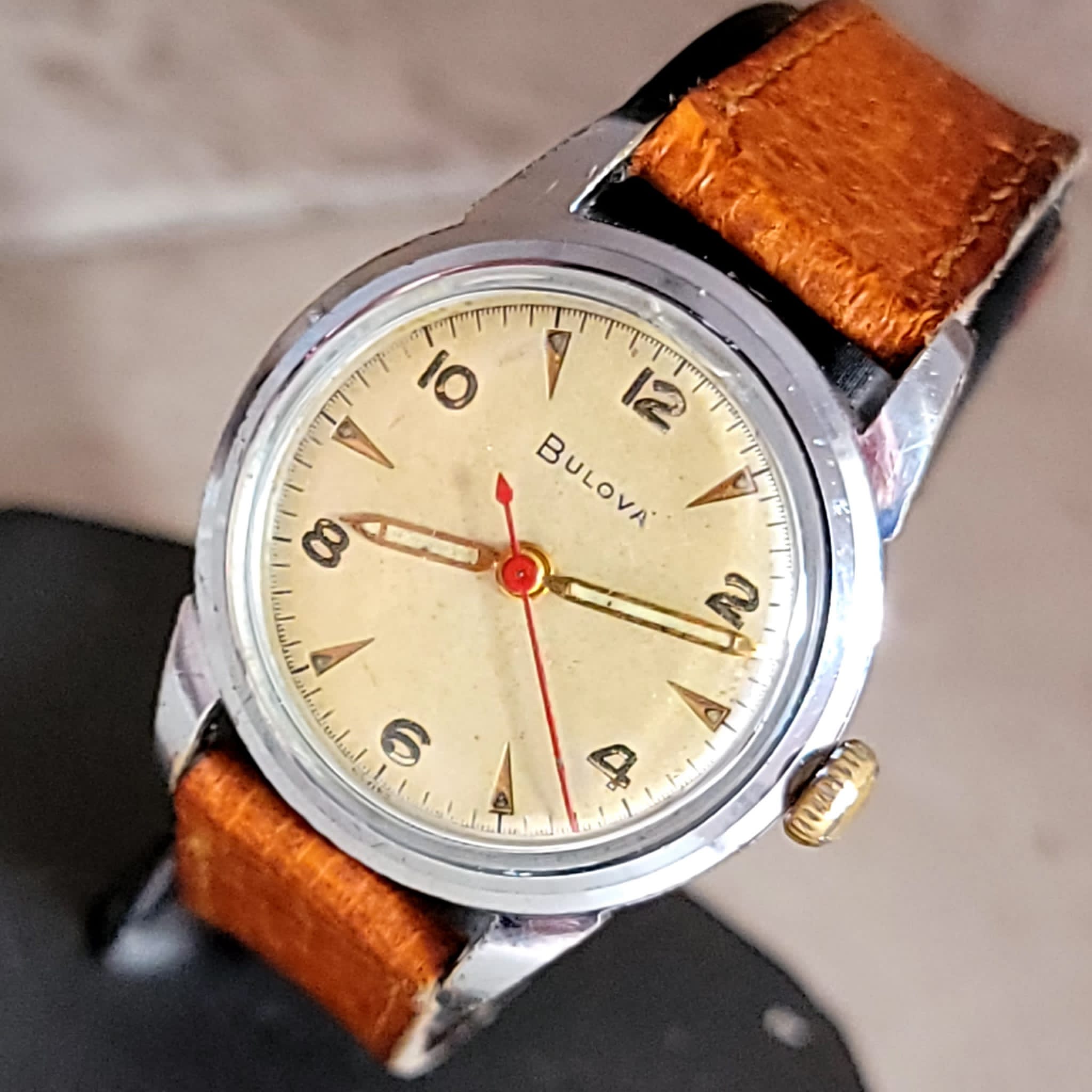 BULOVA 1952 Water-Tite Watch Swiss Made - Image 5