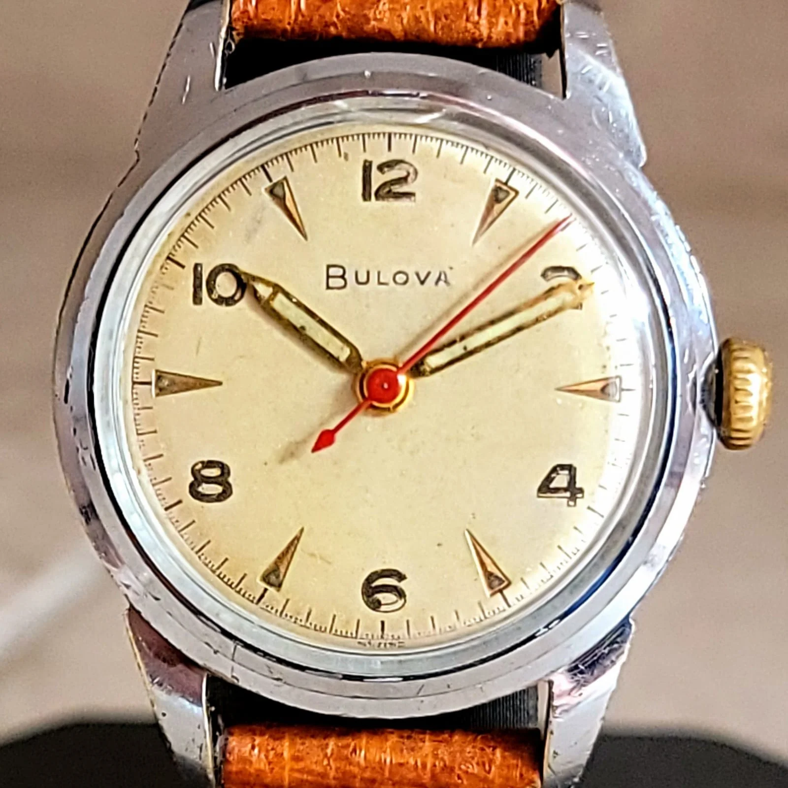 BULOVA 1952 Water-Tite Watch Swiss Made - Image 9