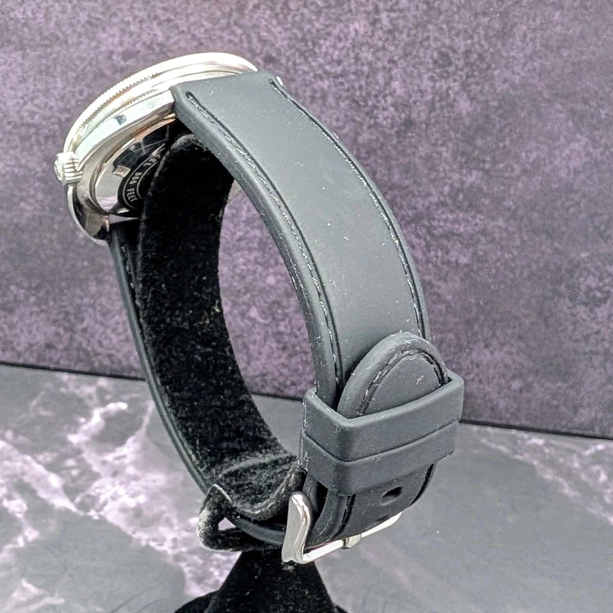 Bulova 1971 Oceanographer "V" Snorkel Watch "Devil Diver" Watch 666 Feet Automatic Wristwatch - Image 9