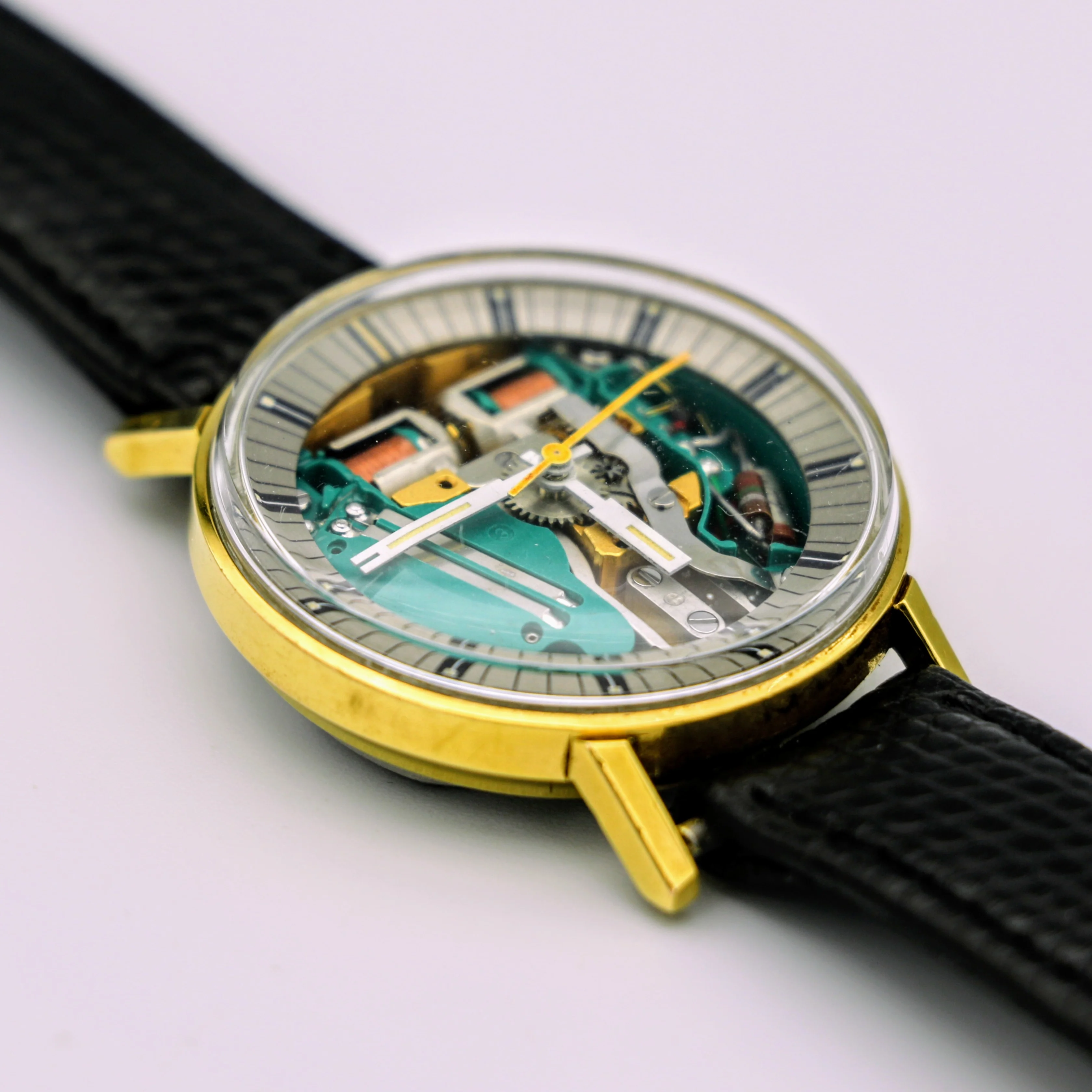 BULOVA Accutron SpaceView Writswatch Electronically Controlled 214 Tuning Fork Watch - Image 12