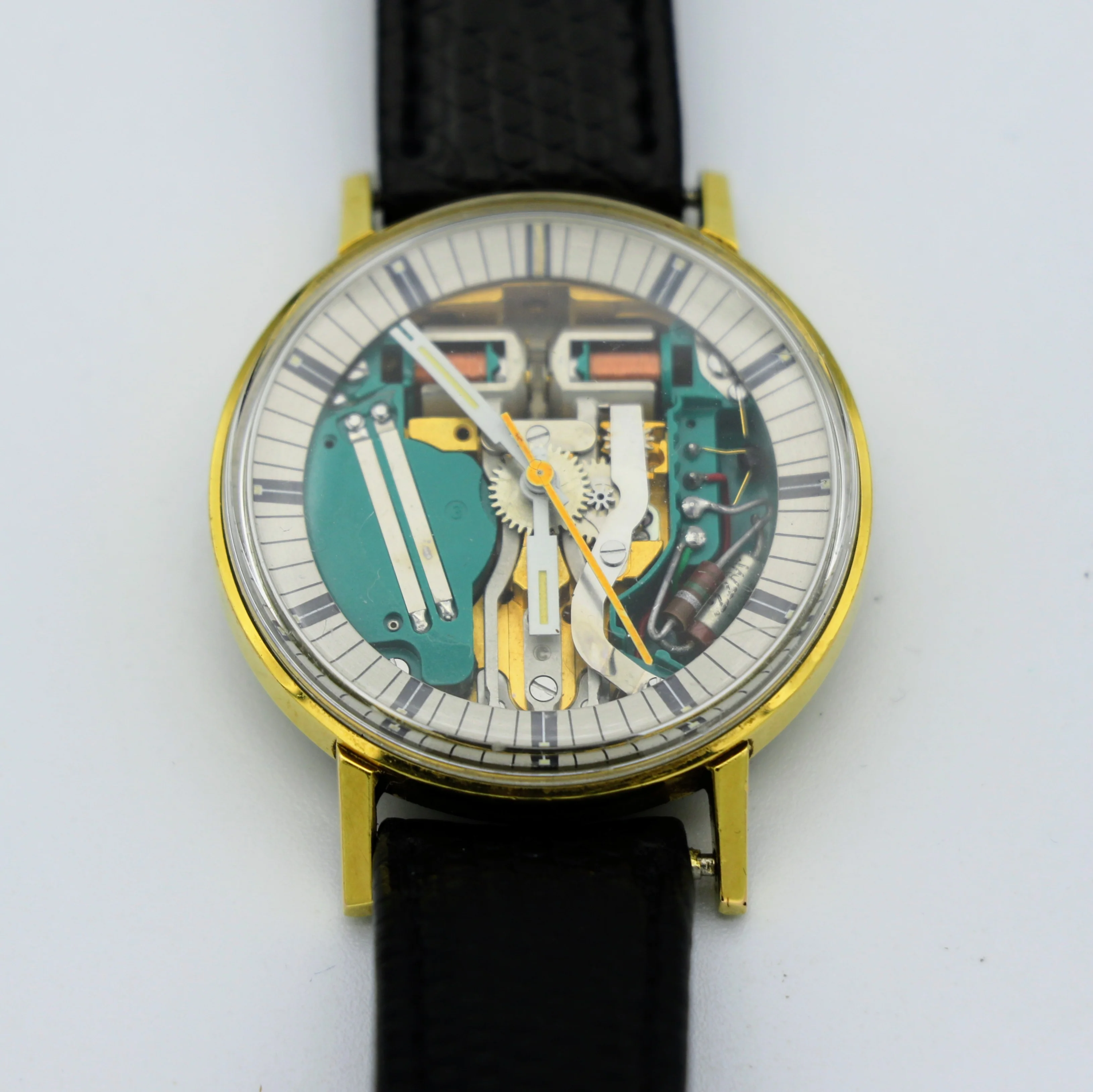BULOVA Accutron SpaceView Writswatch Electronically Controlled 214 Tuning Fork Watch - Image 13
