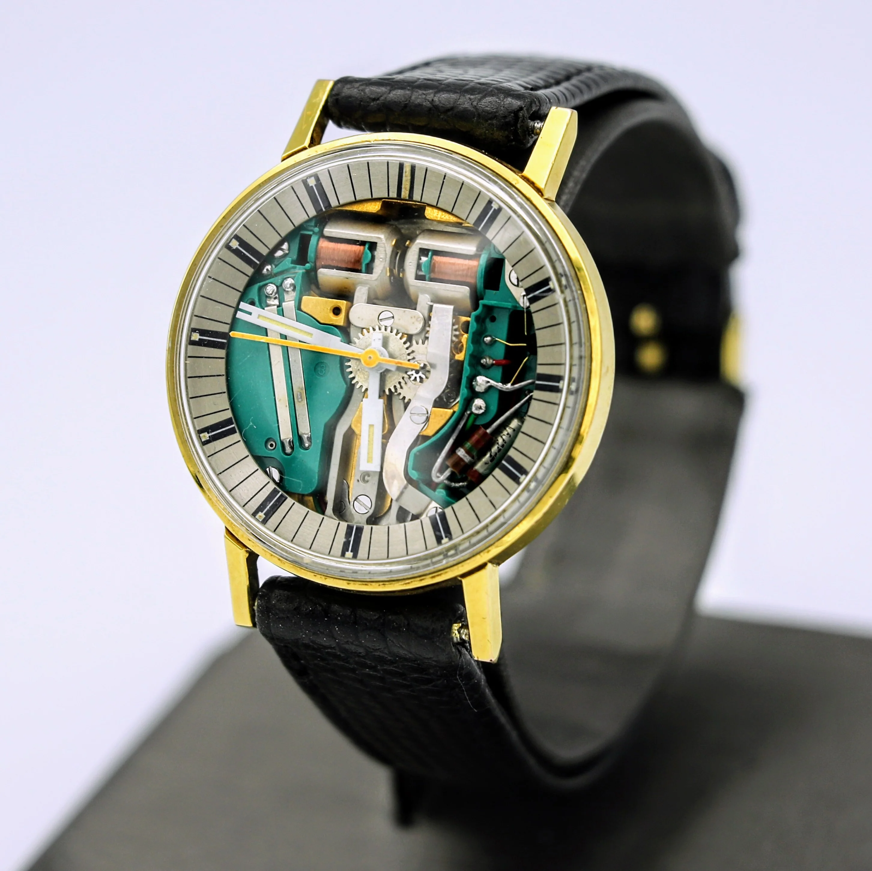 BULOVA Accutron SpaceView Writswatch Electronically Controlled 214 Tuning Fork Watch - Image 2