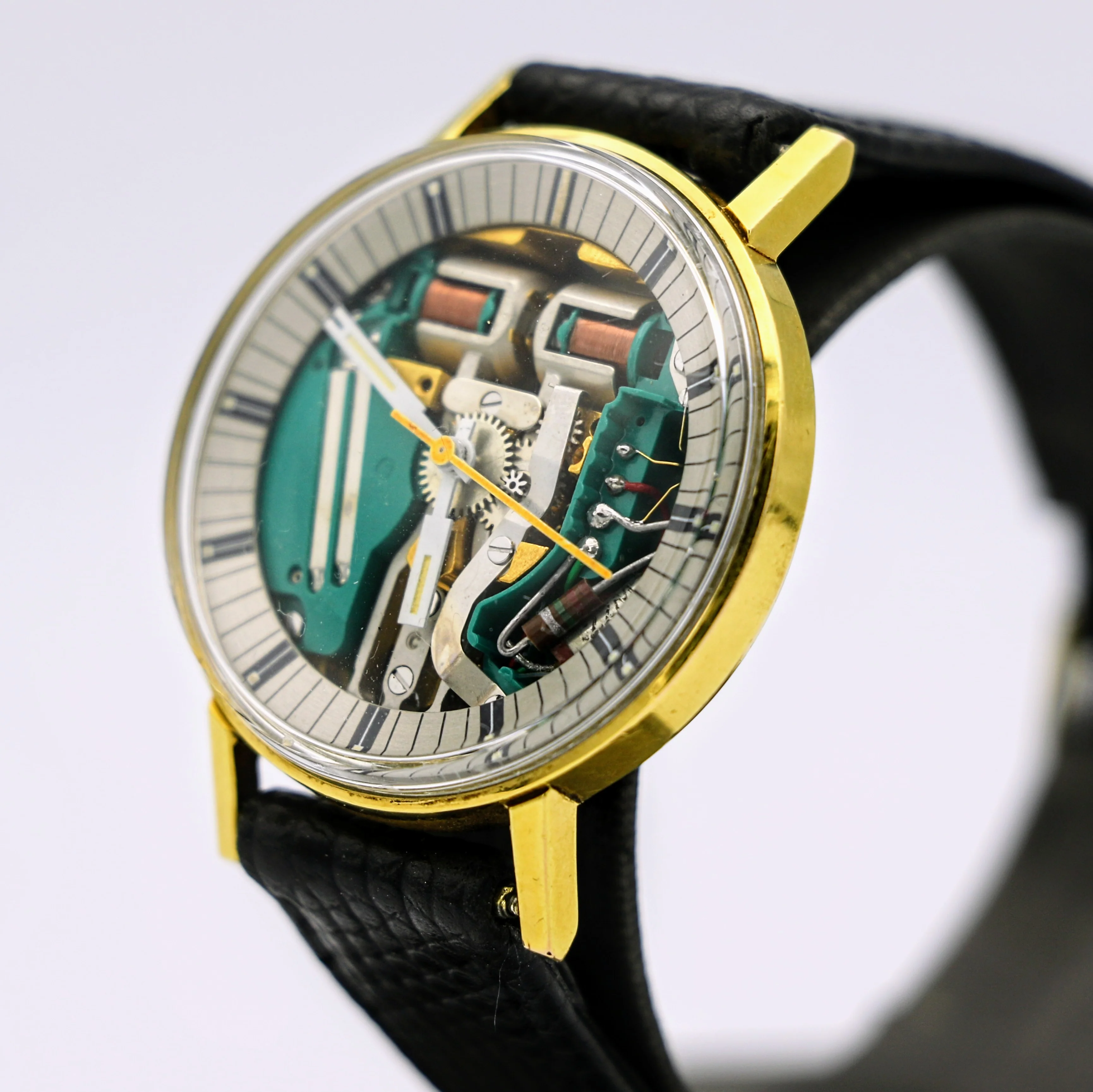 BULOVA Accutron SpaceView Writswatch Electronically Controlled 214 Tuning Fork Watch - Image 5