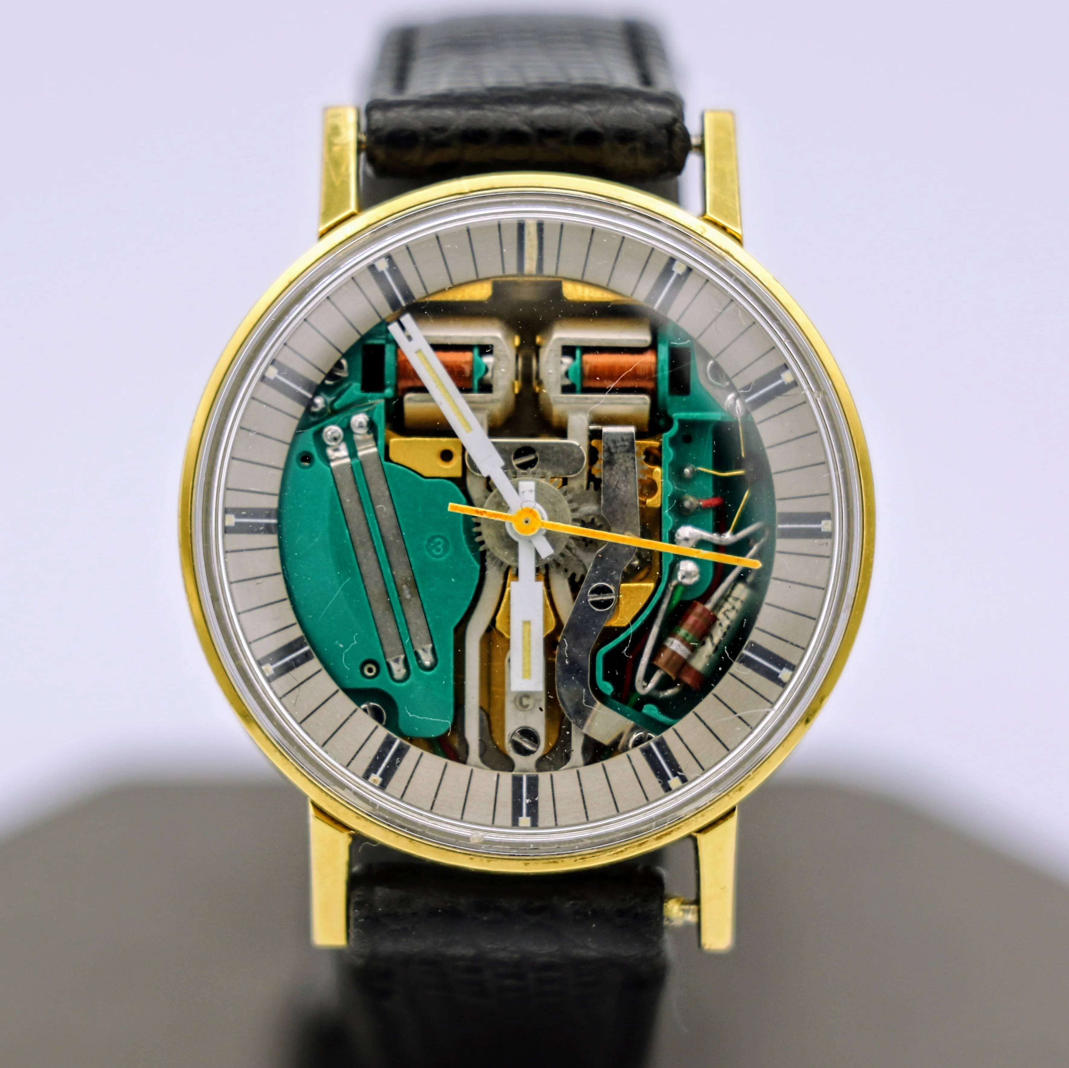 BULOVA Accutron SpaceView Writswatch Electronically Controlled 214 Tuning Fork Watch - Image 6