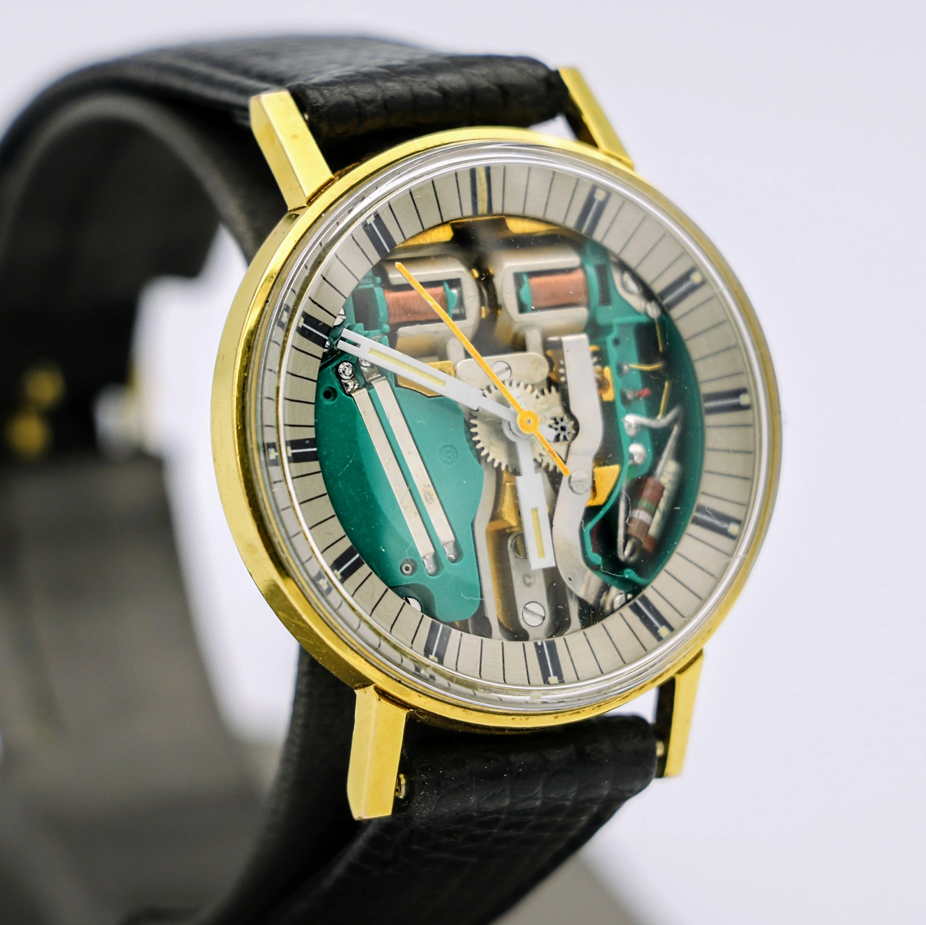 BULOVA Accutron SpaceView Writswatch Electronically Controlled 214 Tuning Fork Watch - Image 7