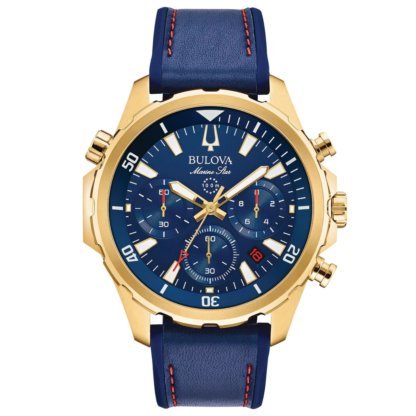 BULOVA Marine Star Chronograph Watch Series B 97B168 - Image 2