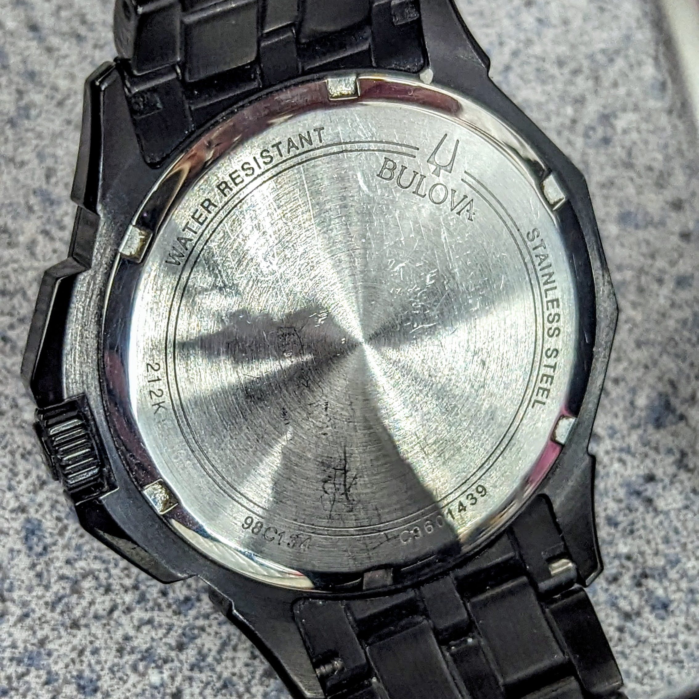 BULOVA Octava Crystal Watch 98C134 - 300 Crystales on the Black Tone Stainless Steel - Image 11