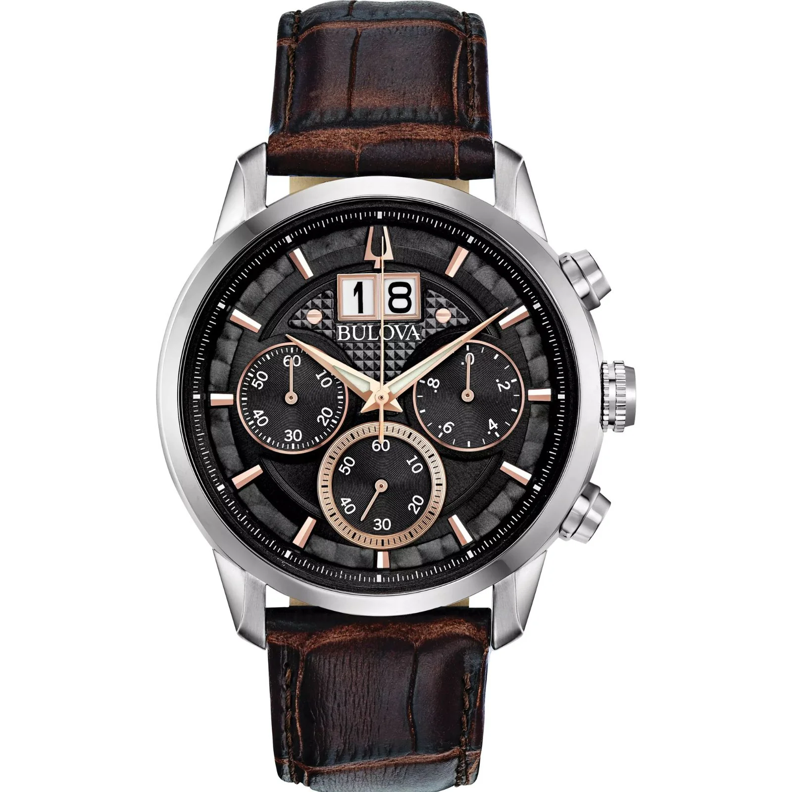 BULOVA Sutton Classic Chronograph Watch 96B311