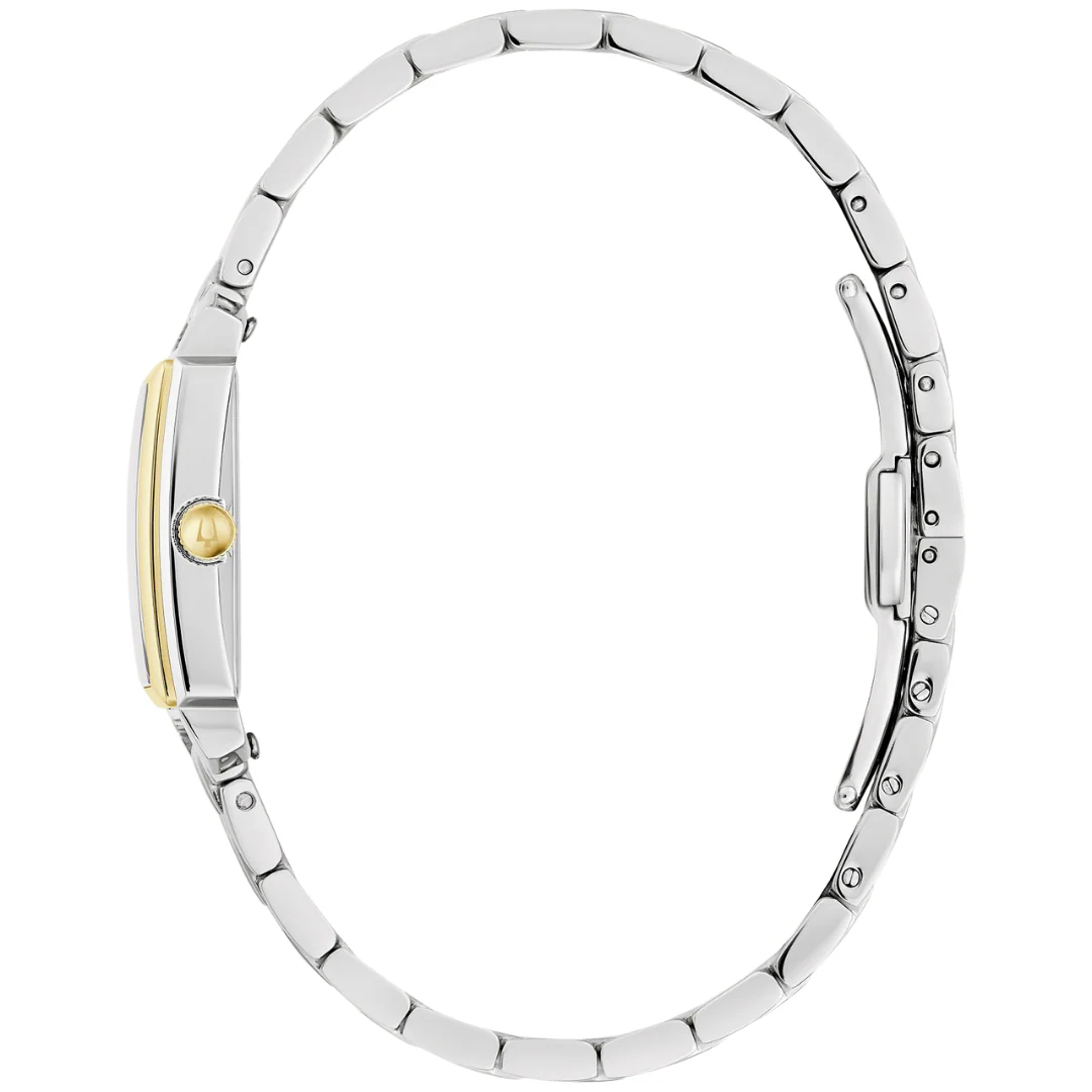 BULOVA Sutton Women's Watch 98L308 MOP Dial Two-Tone S.S. Wristwatch - Image 2