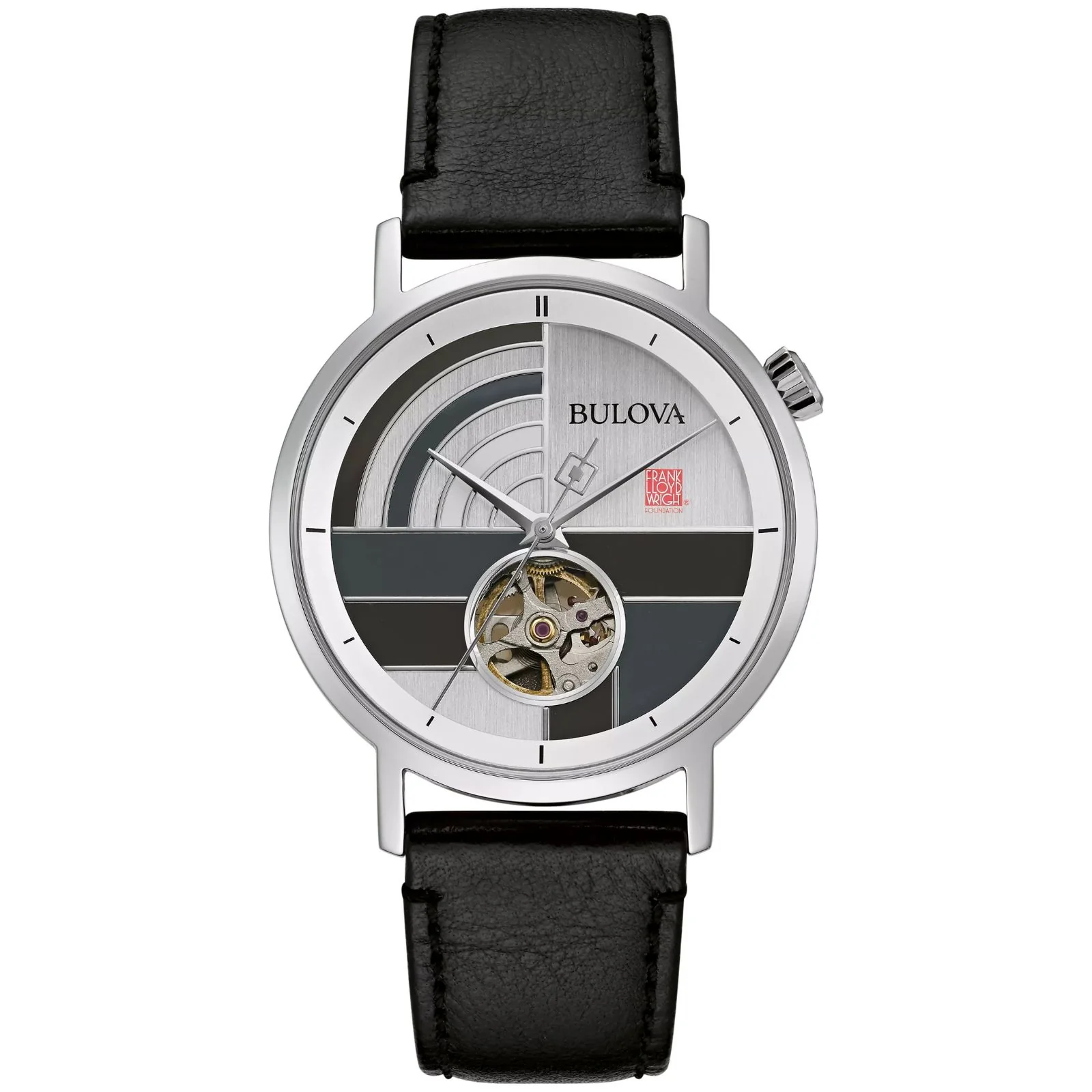 BULOVA The Oculus Automatic Watch Frank Lloyd Wright Collection 96A248 - Image 7