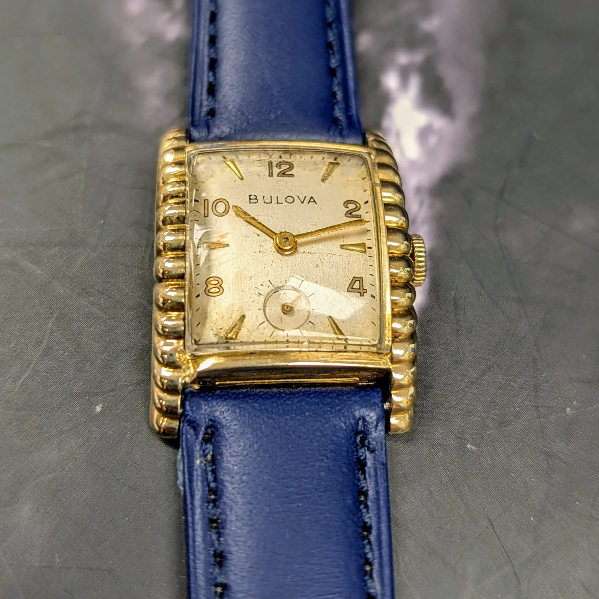 1951 Bulova Westover Watch Cal. 8AC 17 Jewels Fancy Tank Case Wristwatch U.S.A. - Image 6