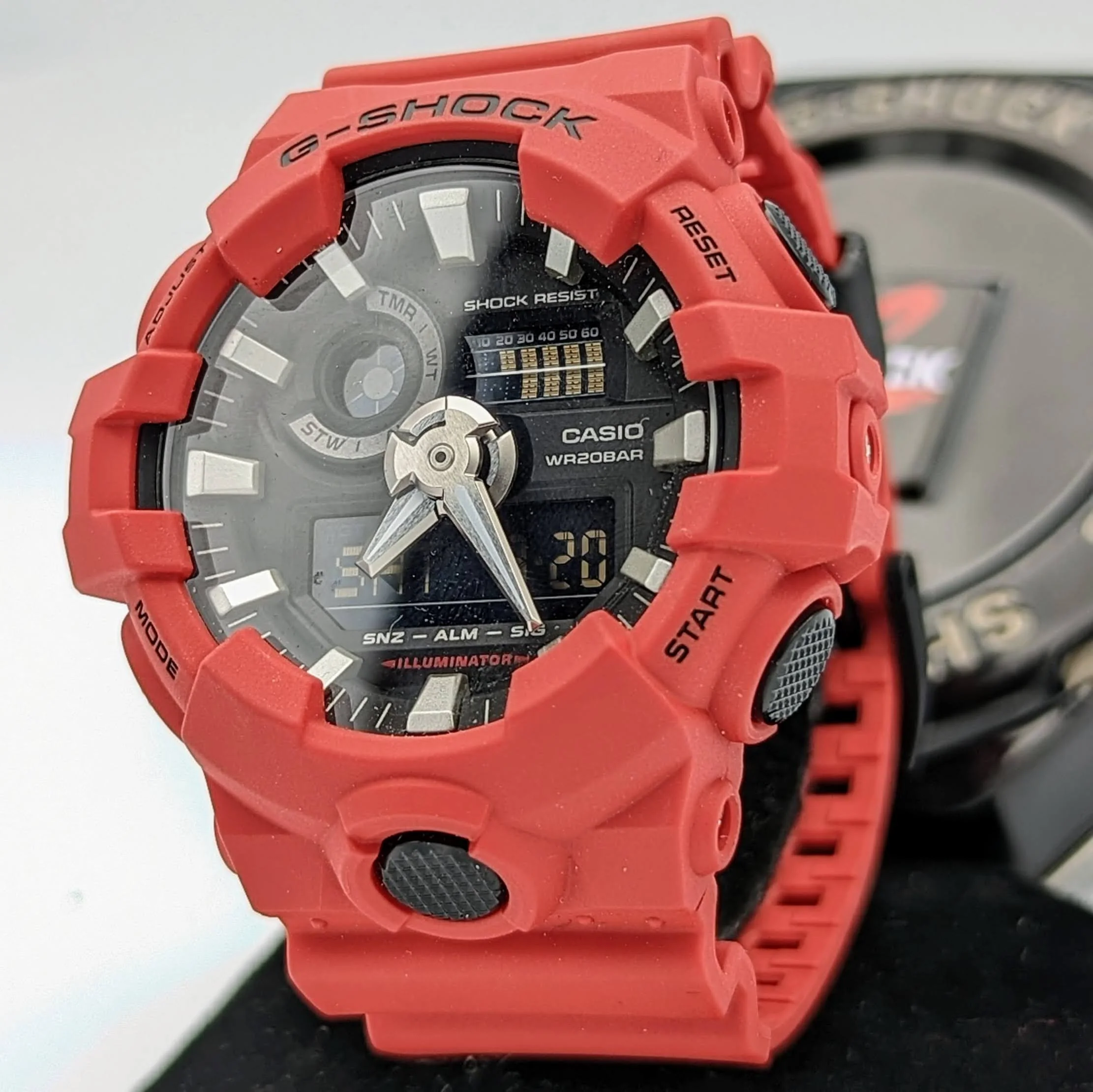 CASIO G-Shock Watch Ref. GA-700-4A World Time Wristwatch - In Box! - Image 3