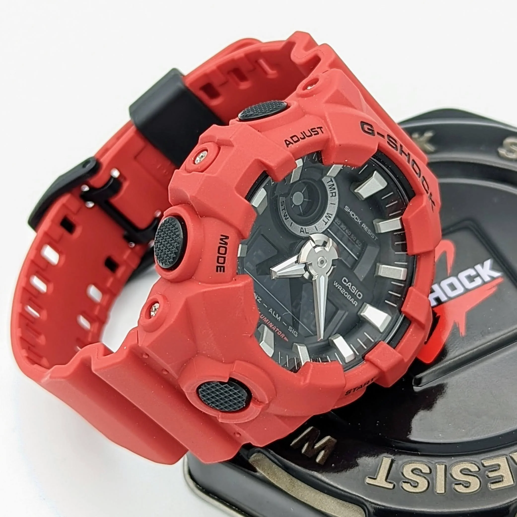 CASIO G-Shock Watch Ref. GA-700-4A World Time Wristwatch - In Box! - Image 4