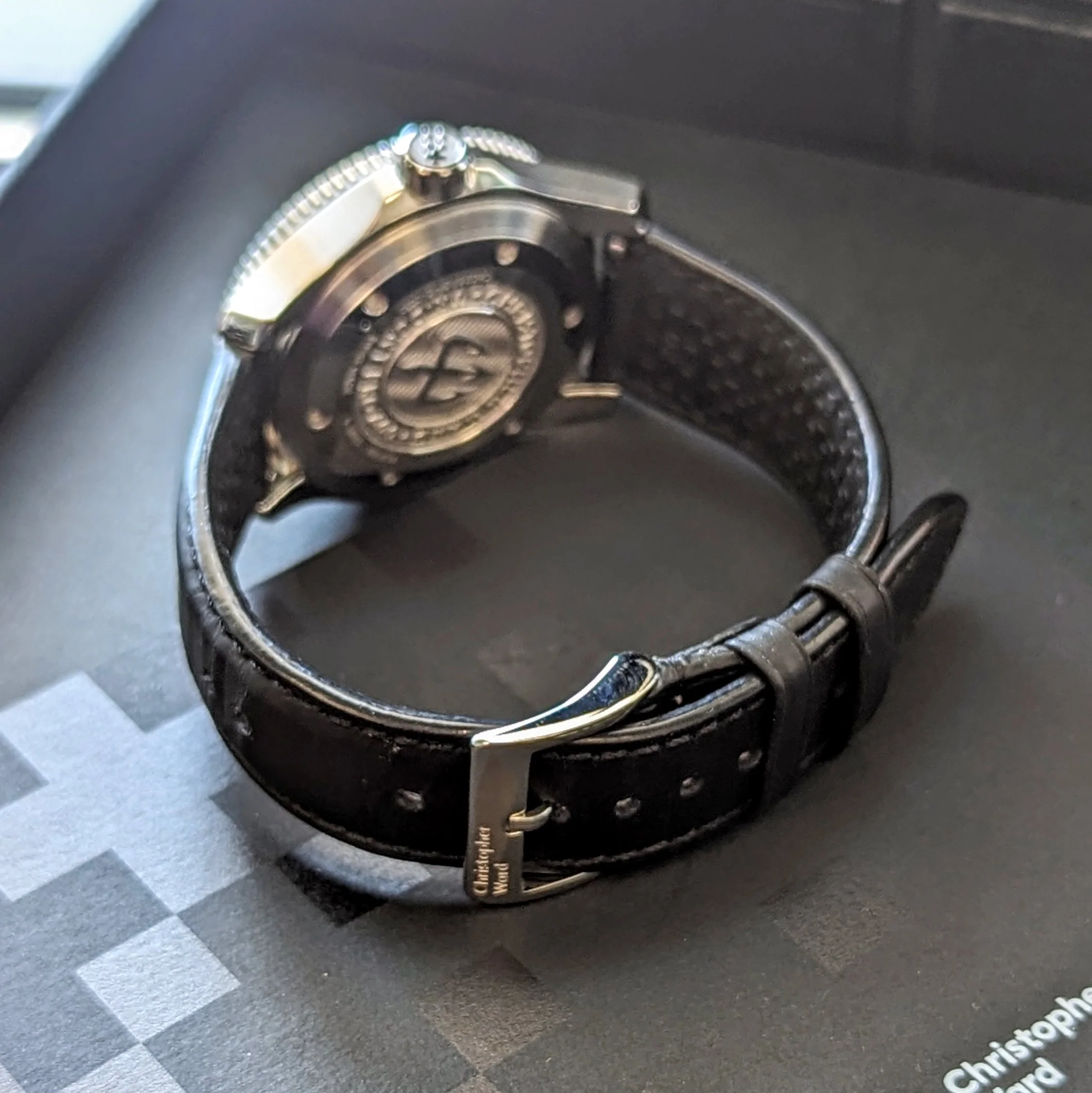 Christopher Ward C60 Trident PRO 600 GMT Diver Watch C6038AGM2 - ALL Original, Double Box & Papers - Image 15