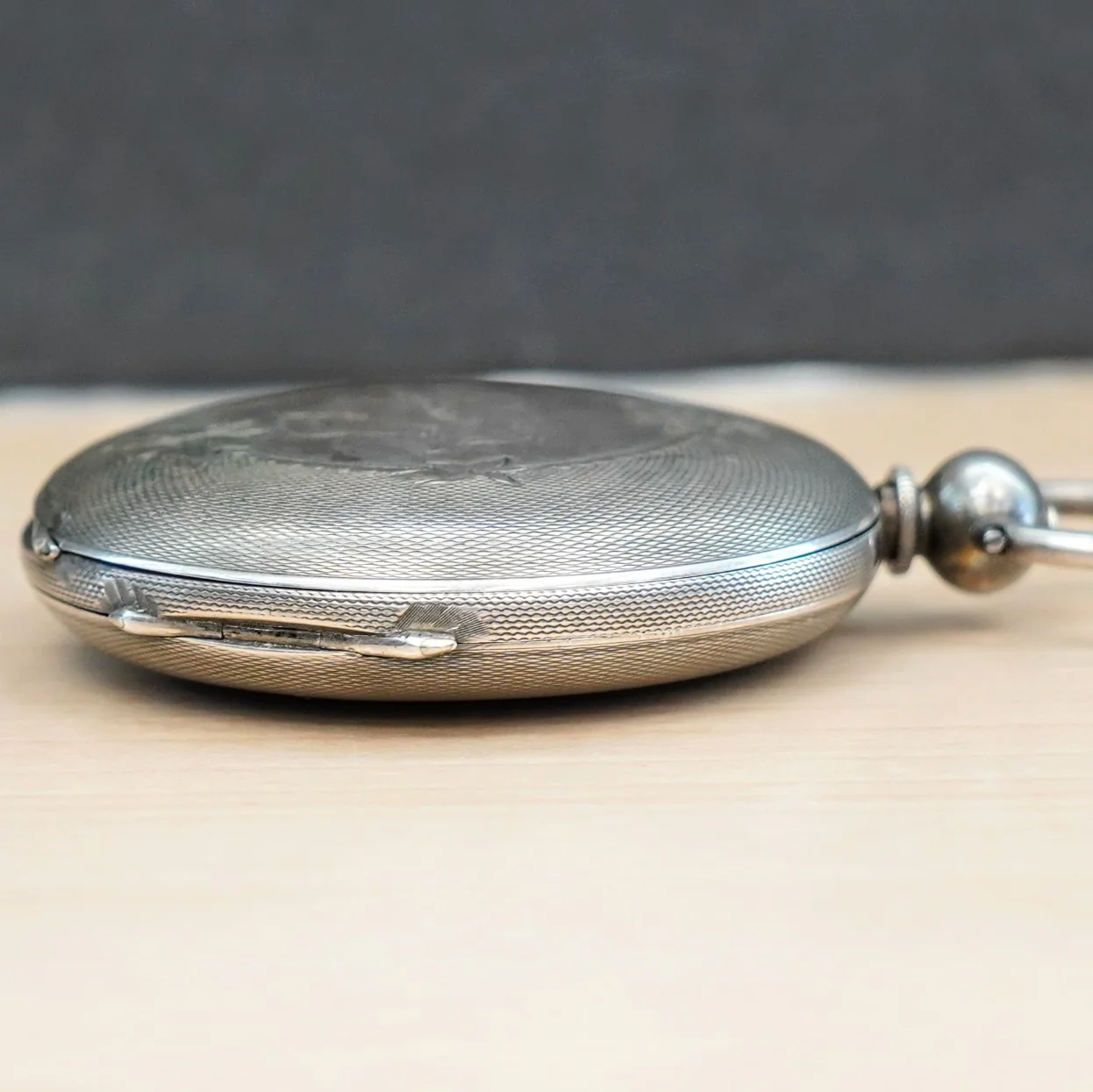Circa 1860s M. J. TOBIAS Liverpool Pocket Watch Silver Hunter Case Key Wind Key Set England Made - Image 9