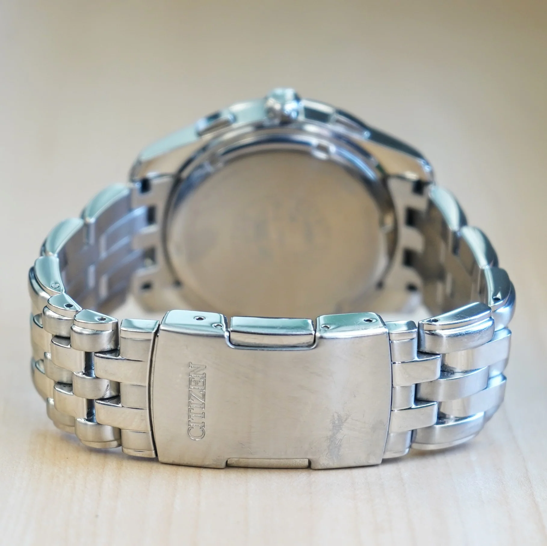 CITIZEN Eco-Drive Chandler Watch BL8004-53E Perpetual Calendar Wristwatch ALL S.S. - Boxes! - Image 8