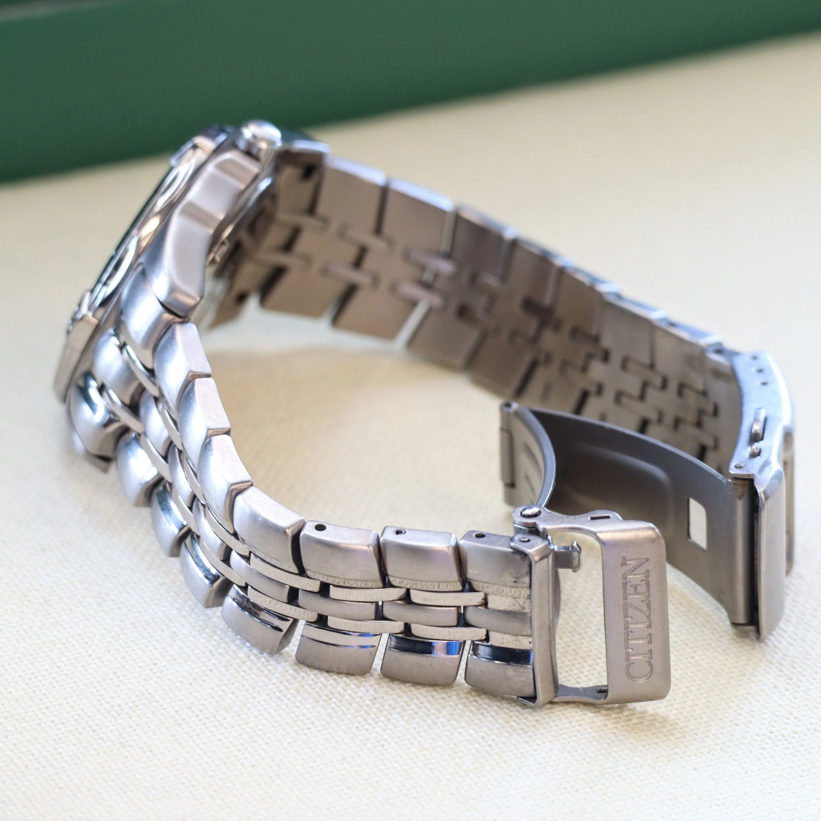 CITIZEN Eco-Drive Titanium Watch Ref. BM8230-58A Professional Diver Wristwatch WR 200 - Image 9