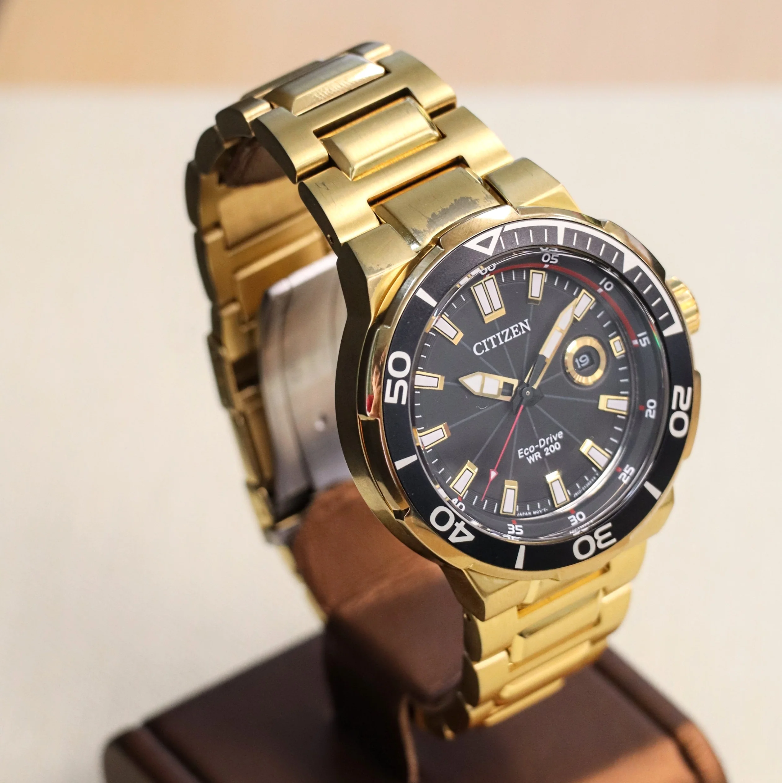 CITIZEN Endeavor Watch Eco-Drive WR 200 Diver Wristwatch Ref. AW1422-50E ALL S.S. - Image 2