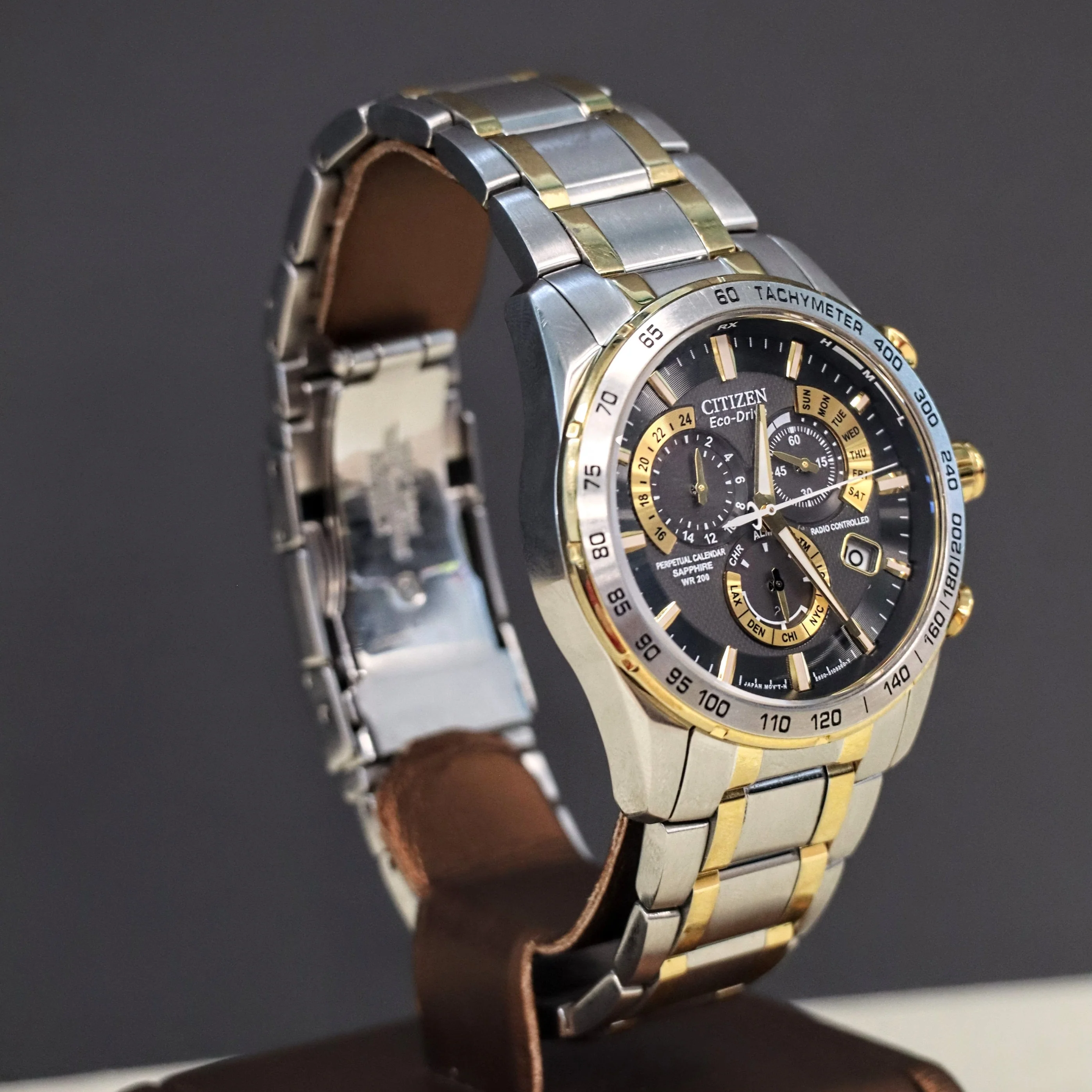 CITIZEN PCAT Watch Perpetual Calendar Ref. AT4004-52E Radio Controlled Eco-Drive Wristwatch - Image 3