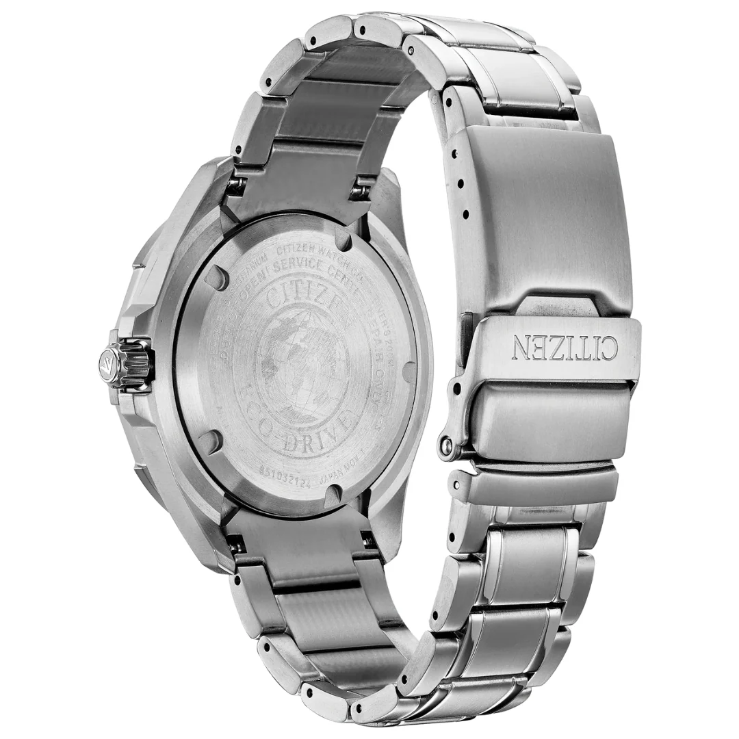 Citizen Promaster Dive Eco-Drive Watch BN0200-56E Super Titanium - BRAND NEW! 2-Box & Papers - Image 3