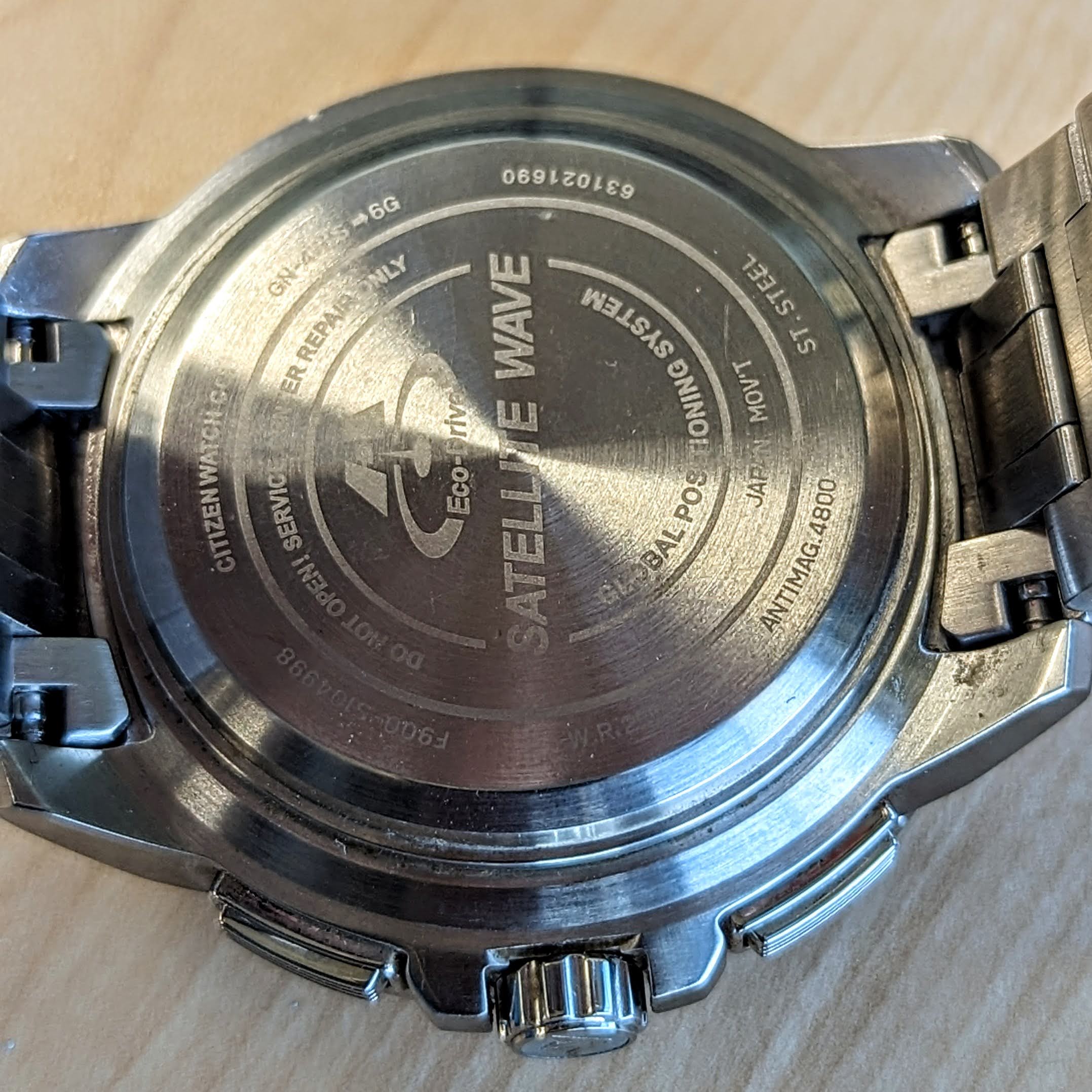 CITIZEN Promaster Navihawk GPS Satellite Wave Wristwatch Eco-Drive Chronograph Watch CC9030-51E - Image 17