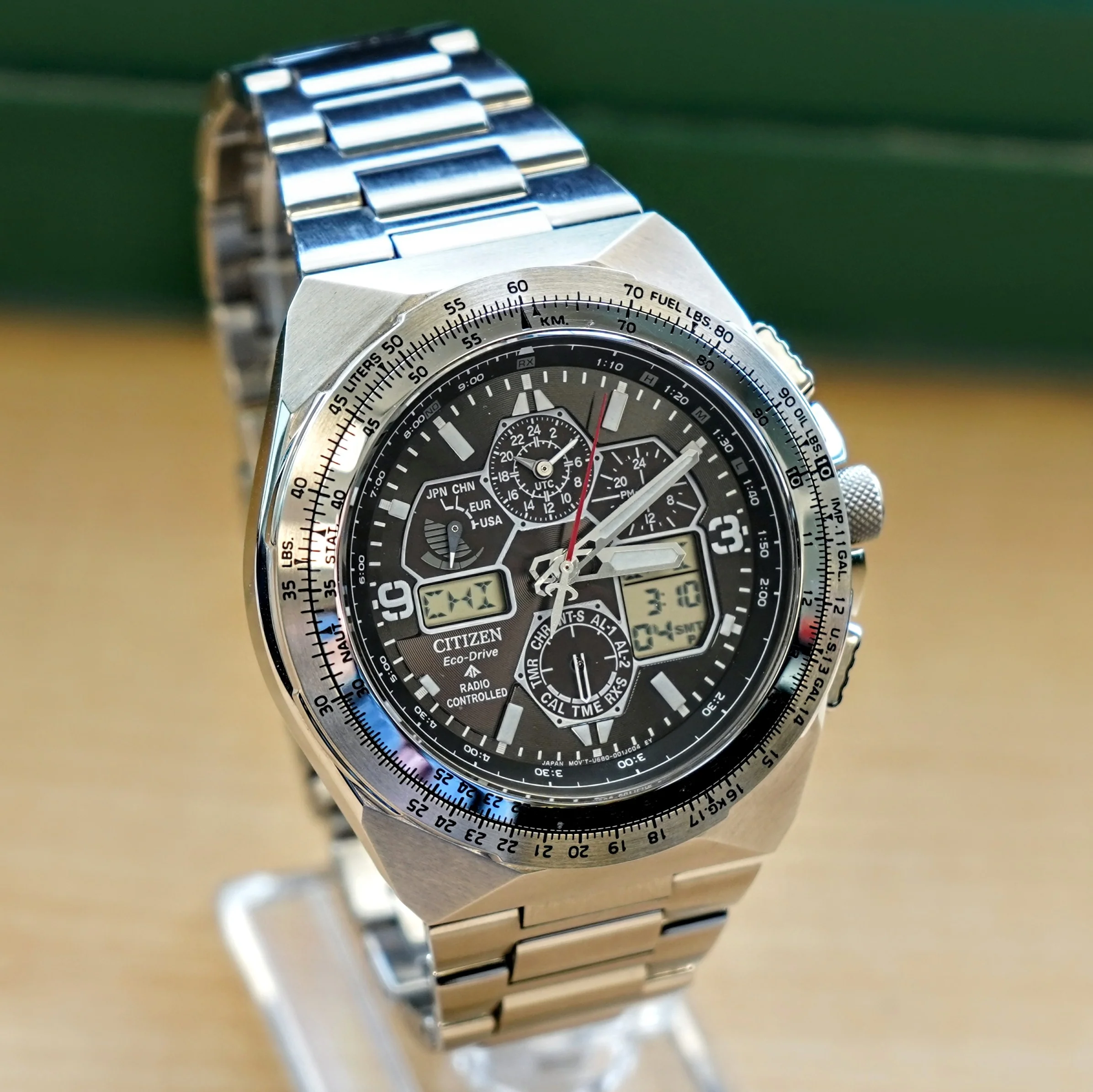 CITIZEN Promaster Skyhawk A-T Watch Eco-Drive Radio Controlled Wristwatch Ref. JY8120-58E - Image 4