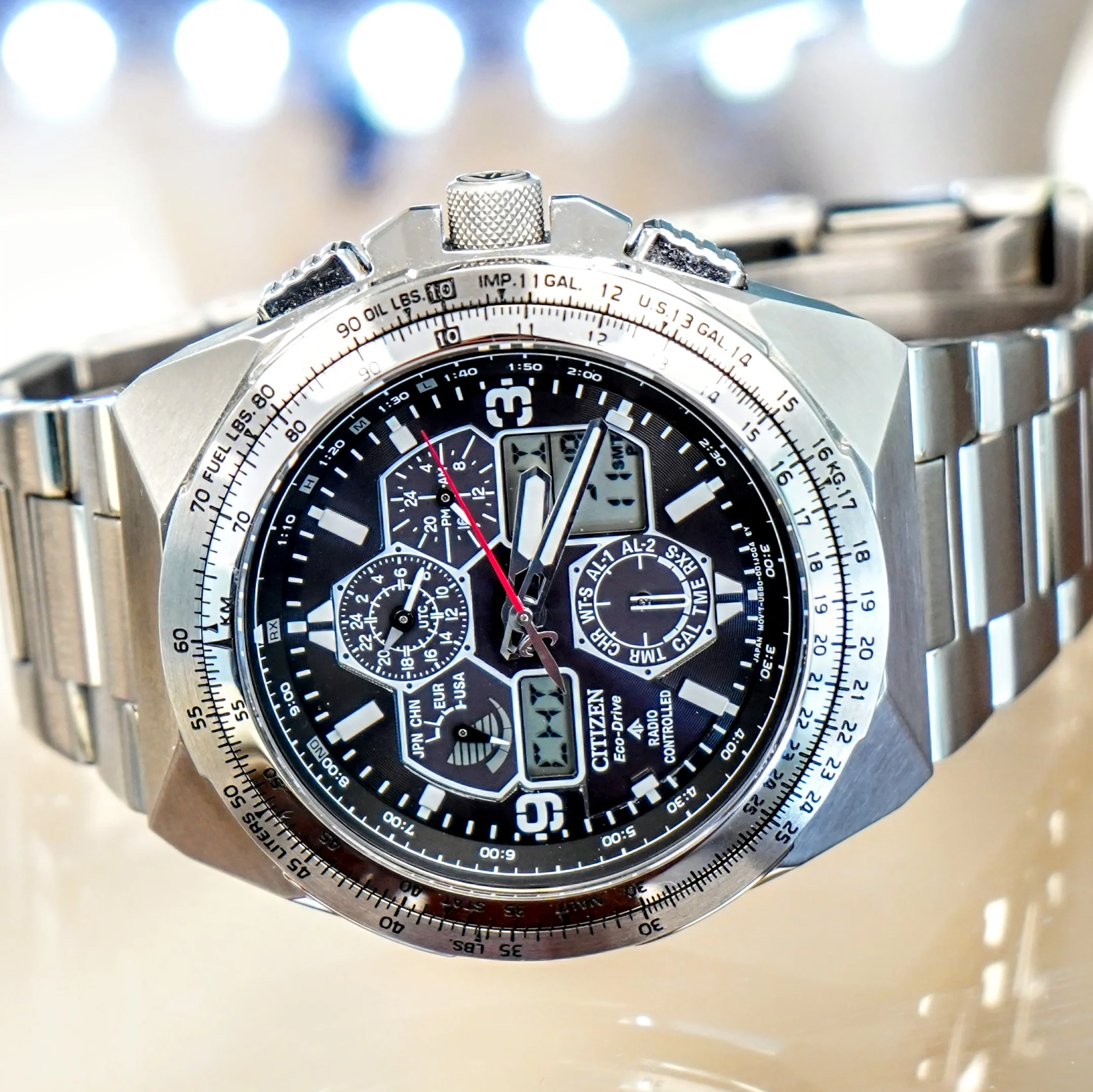 CITIZEN Promaster Skyhawk A-T Watch Eco-Drive Radio Controlled Wristwatch Ref. JY8120-58E - Image 6