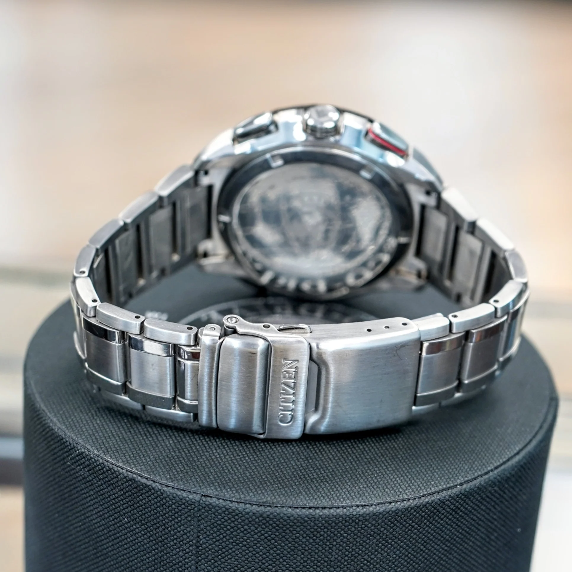 CITIZEN Promaster SST Watch Eco-Drive Chronograph Wristwatch Ref. JW0111-55E ALL Original, Box & Papers! - Image 9