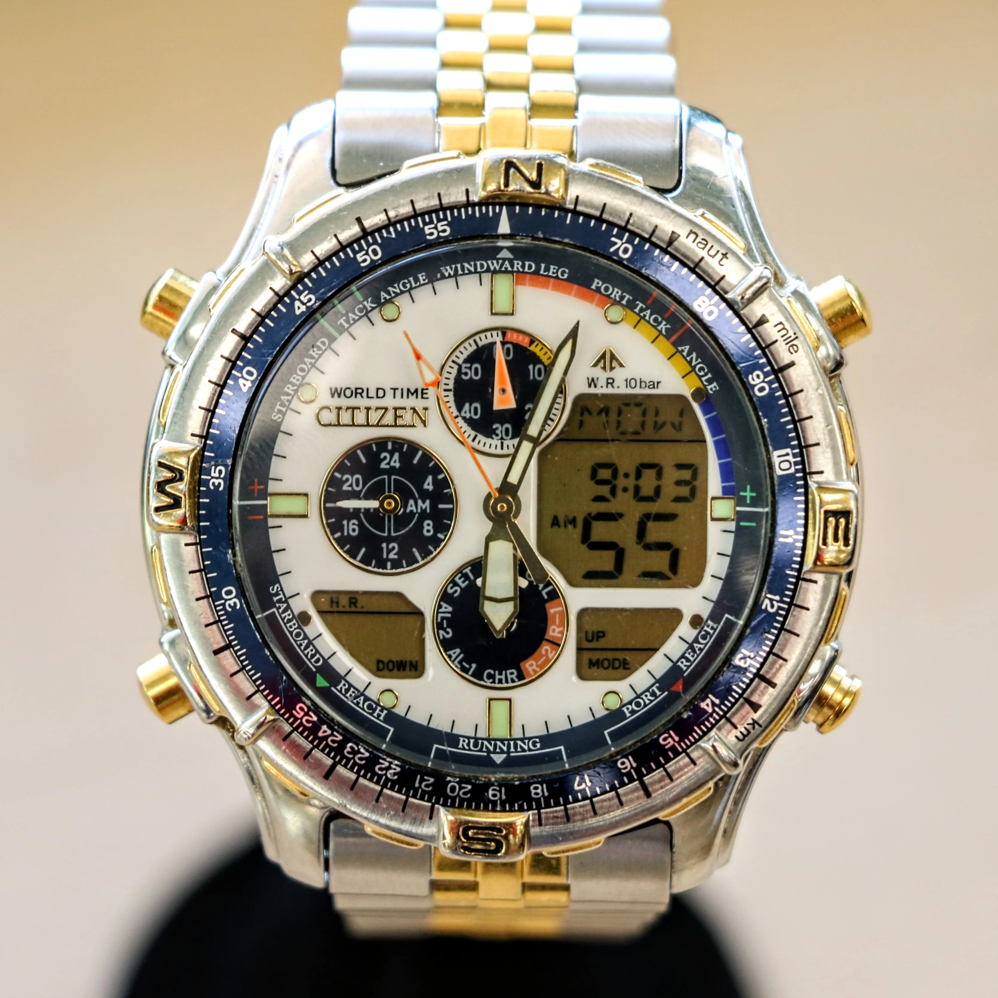 CITIZEN Navisurf Promaster World Time Watch C320-Q00524 Analog & Digital Wristwatch - Image 3