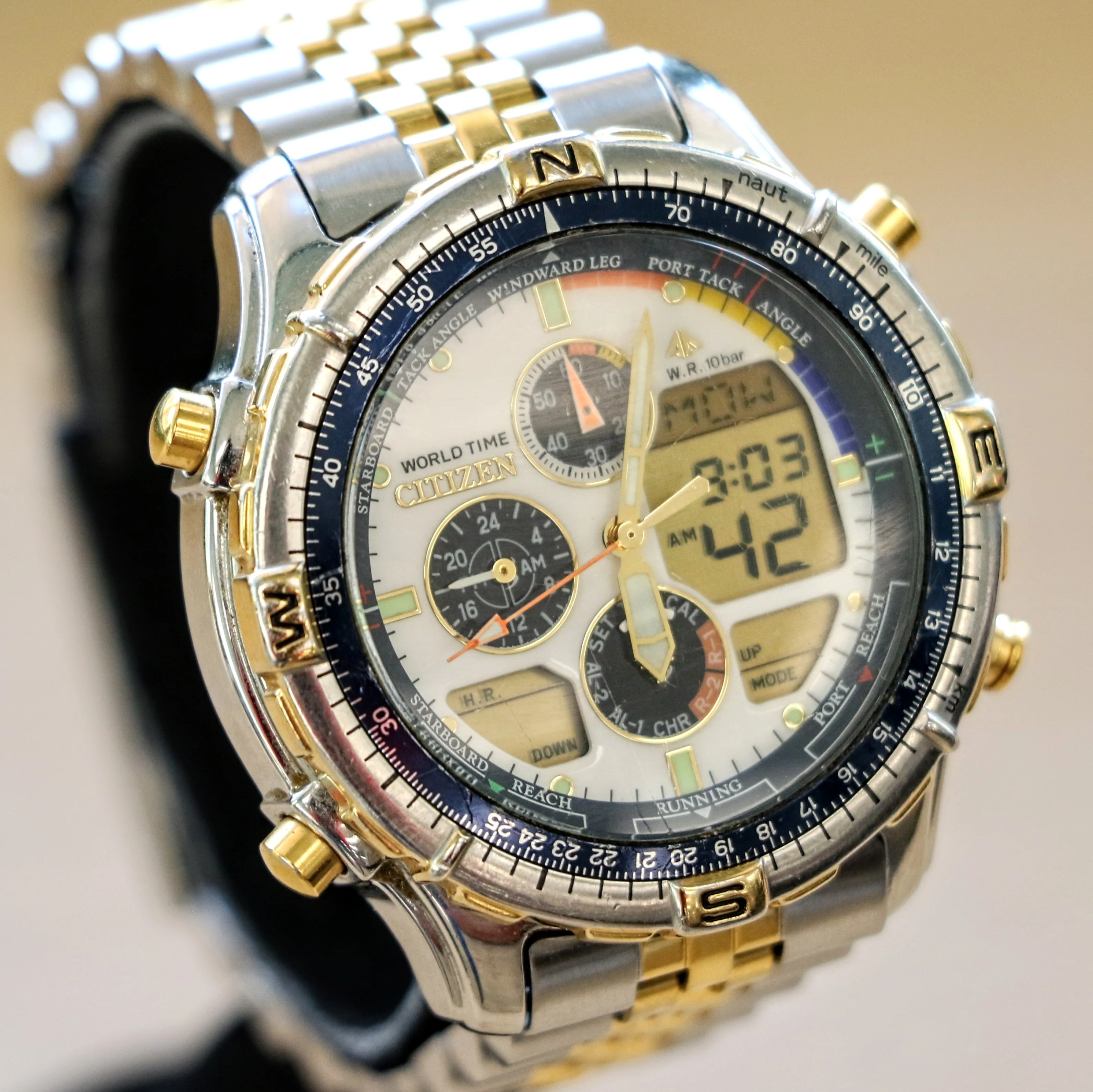 CITIZEN Navisurf Promaster World Time Watch C320-Q00524 Analog & Digital Wristwatch - Image 5