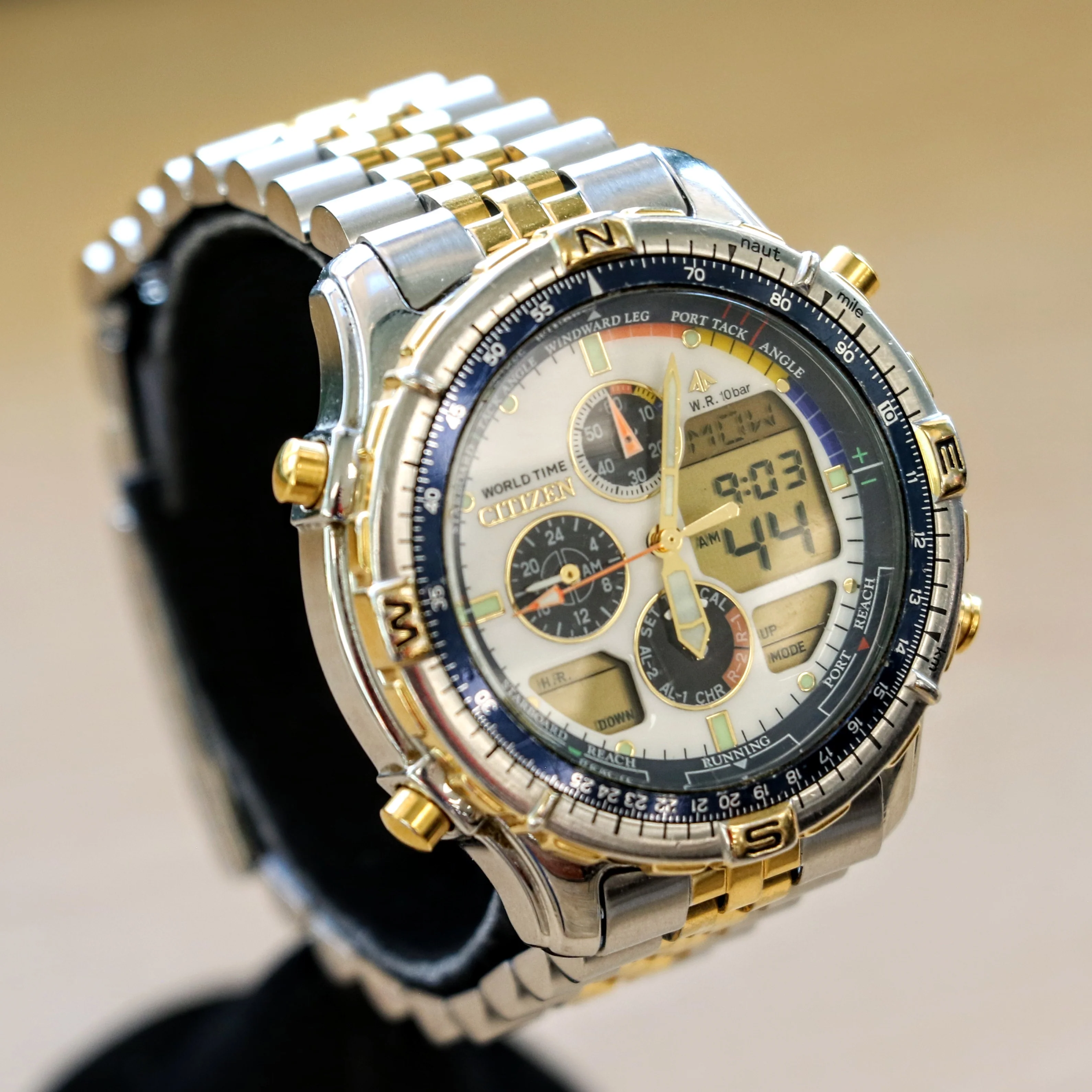 CITIZEN Navisurf Promaster World Time Watch C320-Q00524 Analog & Digital Wristwatch - Image 7