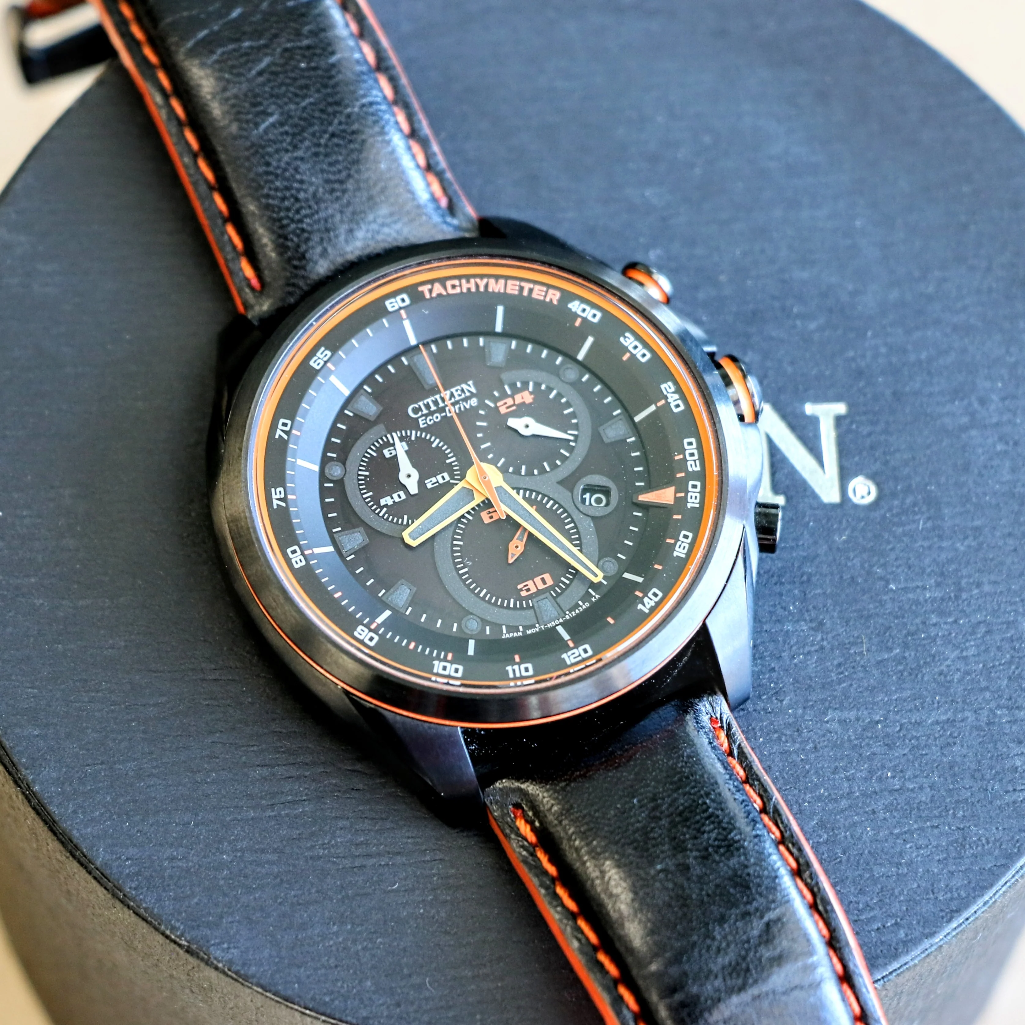 CITIZEN Weekender Eco-Drive Chronograph Watch Date WR Wristwatch Ref. AT2185-06E - In Box!! - Image 10