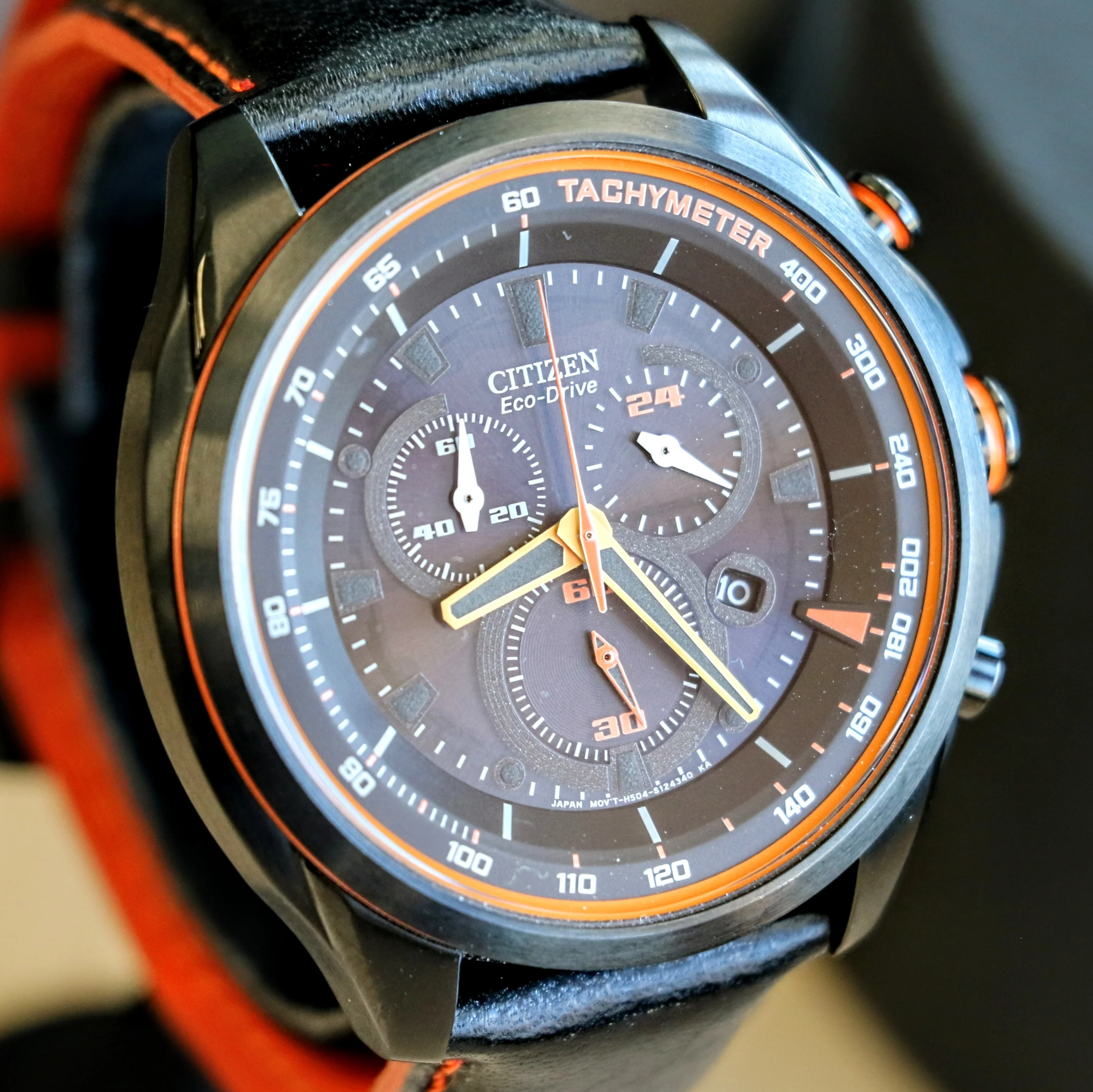 CITIZEN Weekender Eco-Drive Chronograph Watch Date WR Wristwatch Ref. AT2185-06E - In Box!! - Image 6