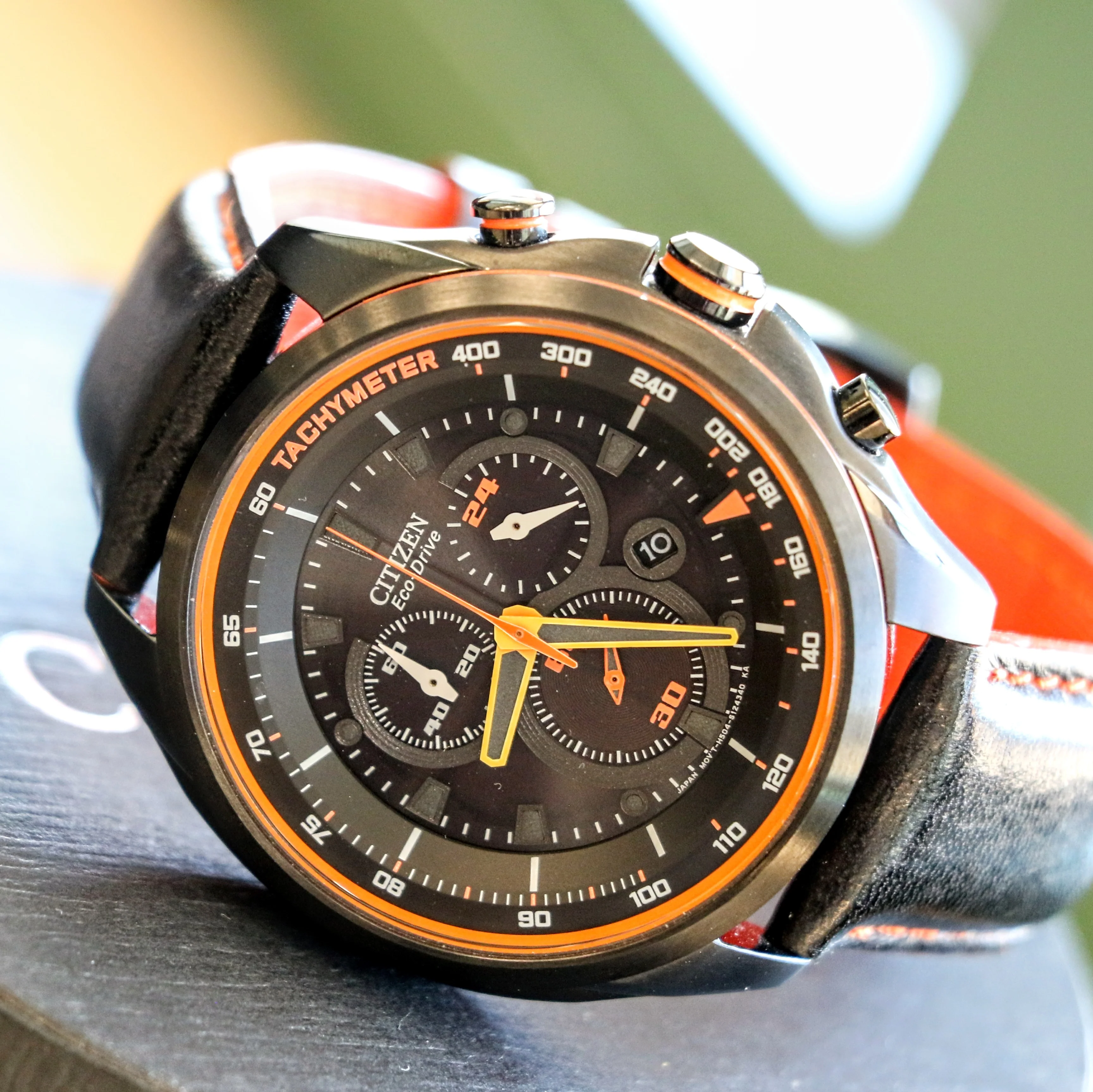 CITIZEN Weekender Eco-Drive Chronograph Watch Date WR Wristwatch Ref. AT2185-06E - In Box!! - Image 8