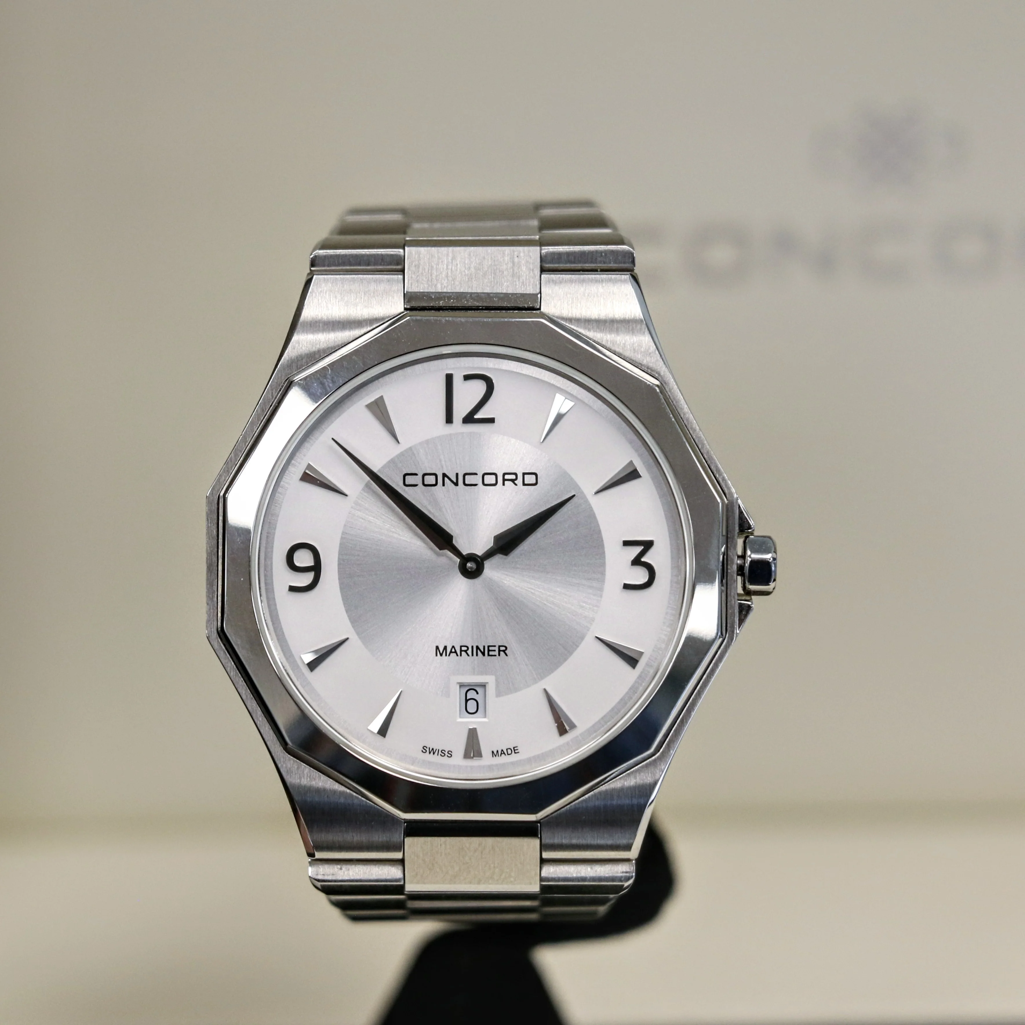 CONCORD Mariner Wristwatch Ref. 05.1.14.1186 Date Indicator - ALL Original! Boxes & Papers - Image 2