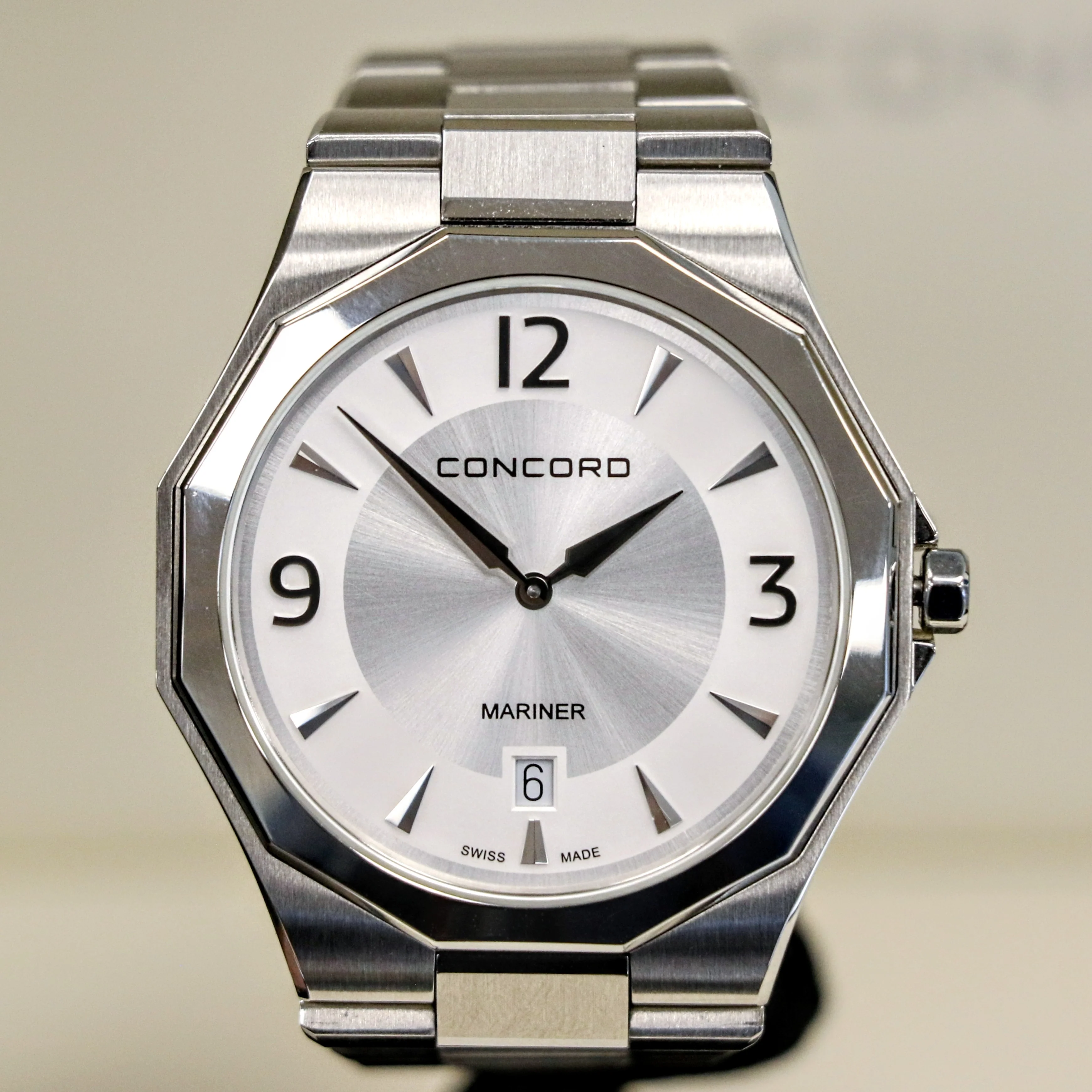 CONCORD Mariner Wristwatch Ref. 05.1.14.1186 Date Indicator - ALL Original! Boxes & Papers - Image 3